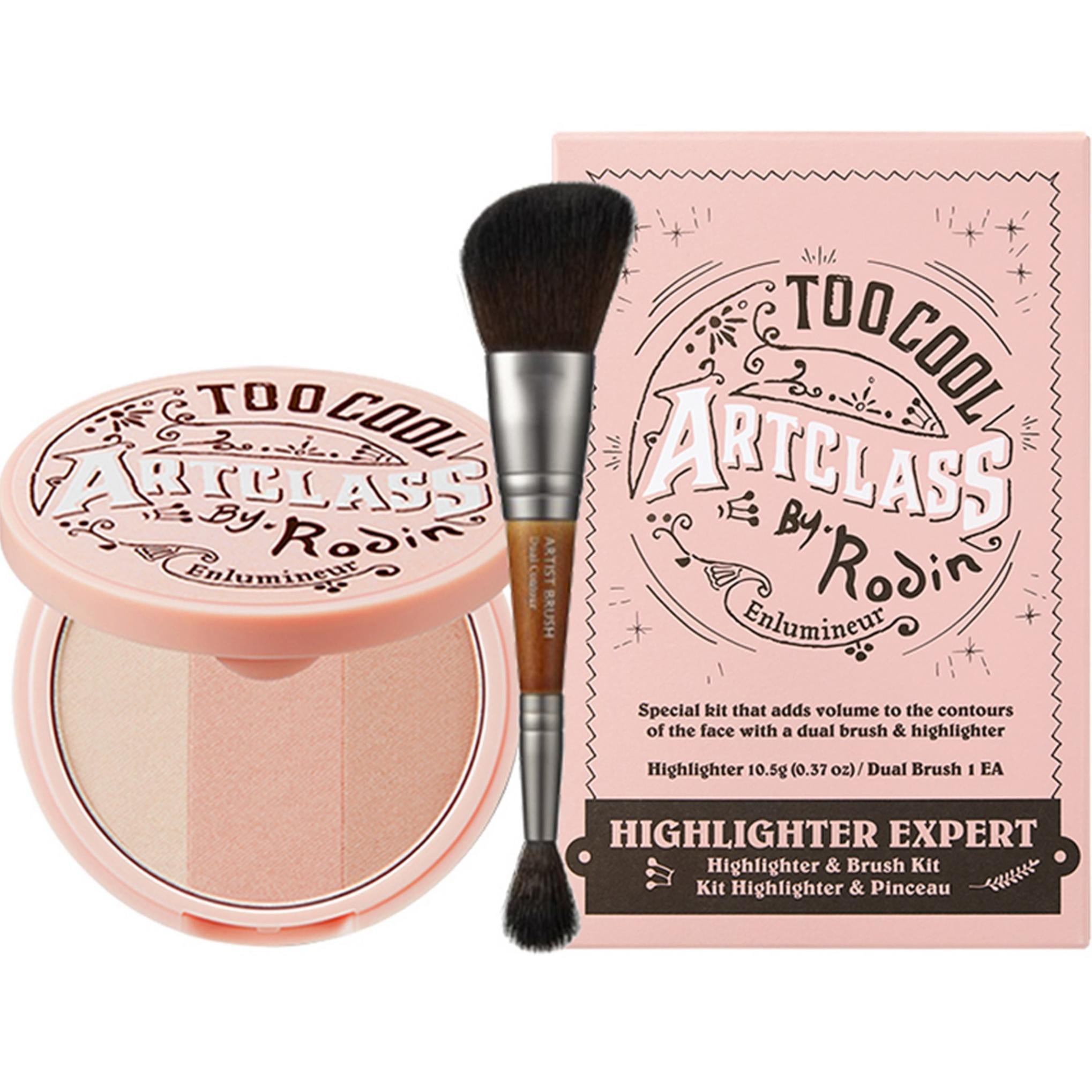 Textmarker „Too Cool For School Art Class“ von Rodin, 11 g + Doppelpinsel