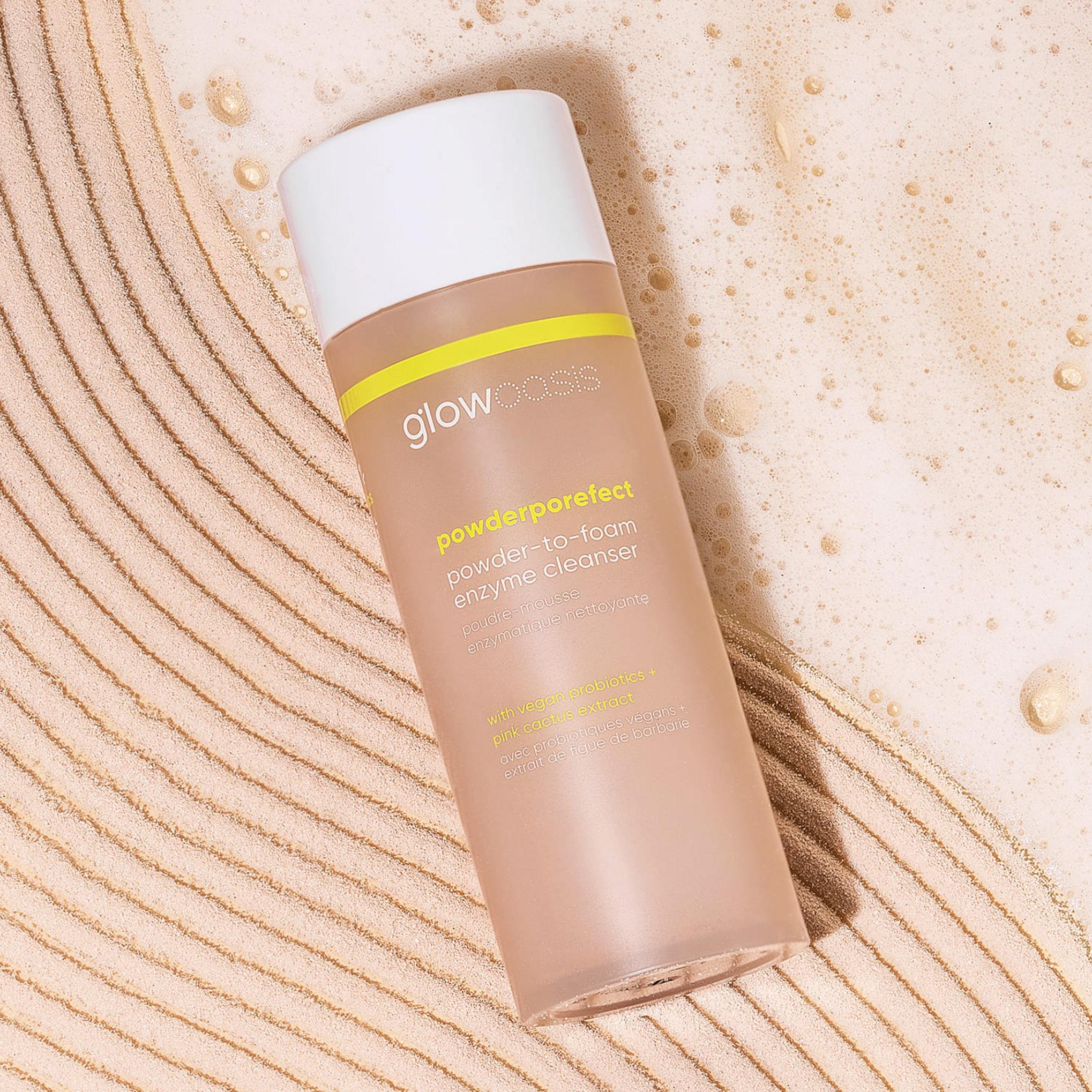 مسحوق Glooasis منظف المسام بالإنزيم