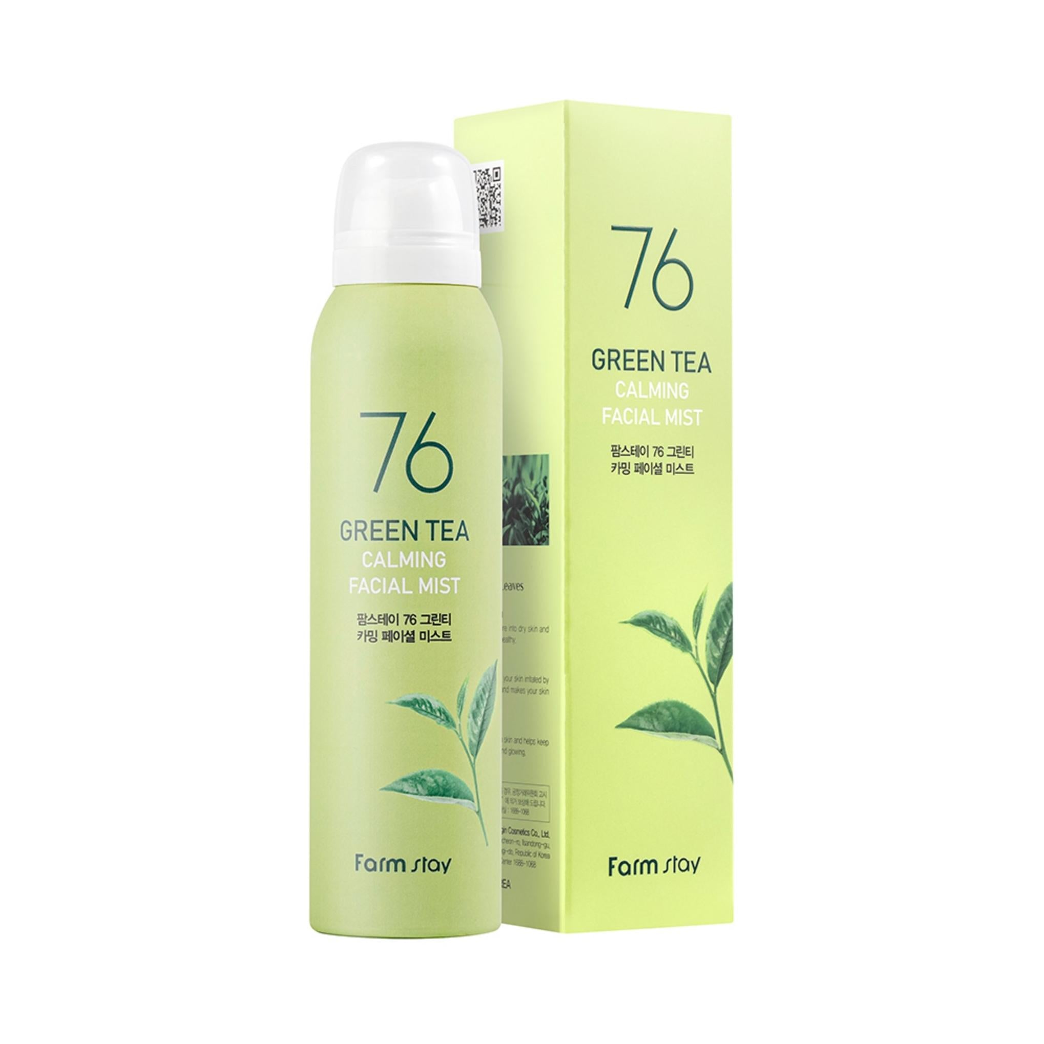 Farmstay 76 Mist Calmante Viso al Tè Verde