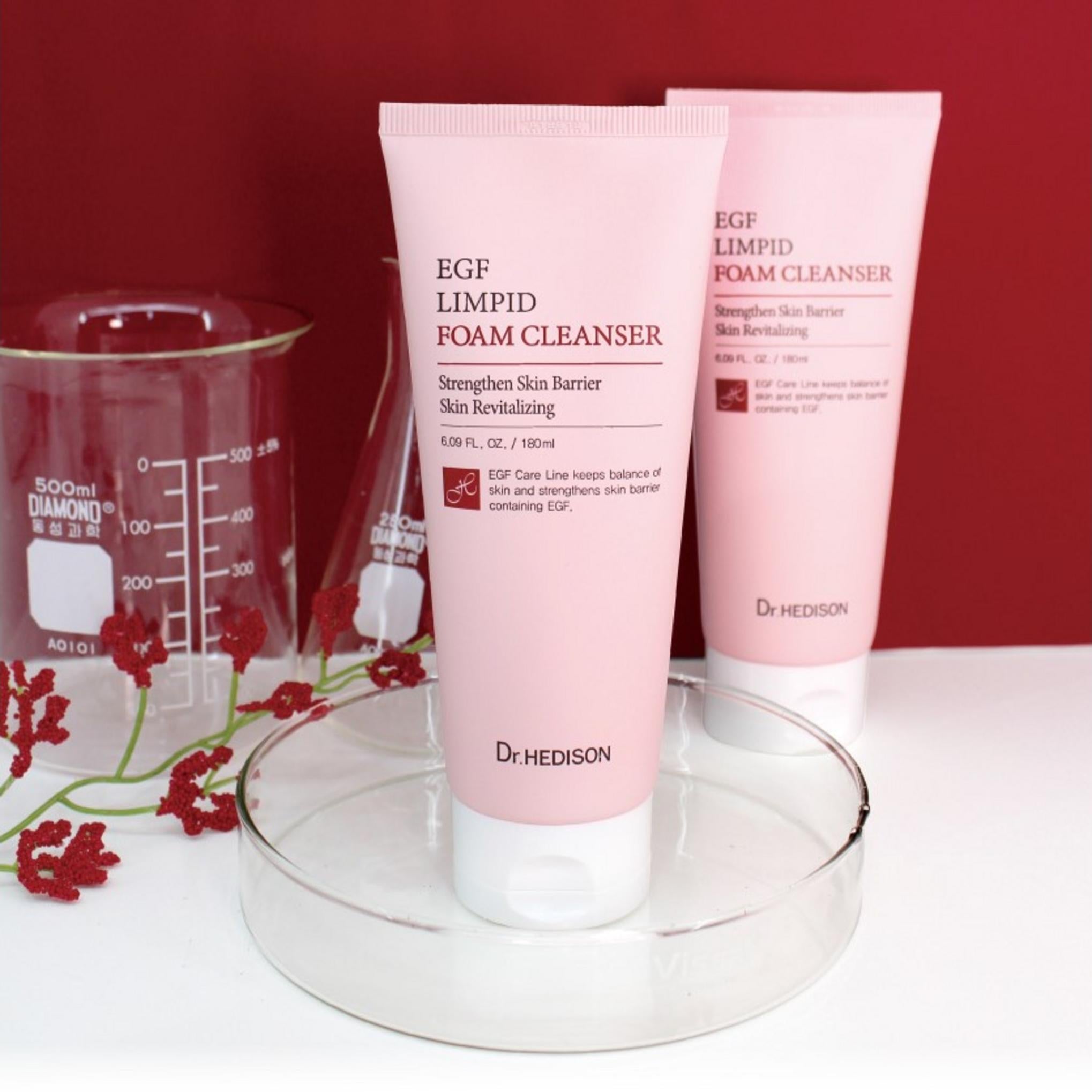 منظف رغوي EGF Limpede من Dr. Hedison