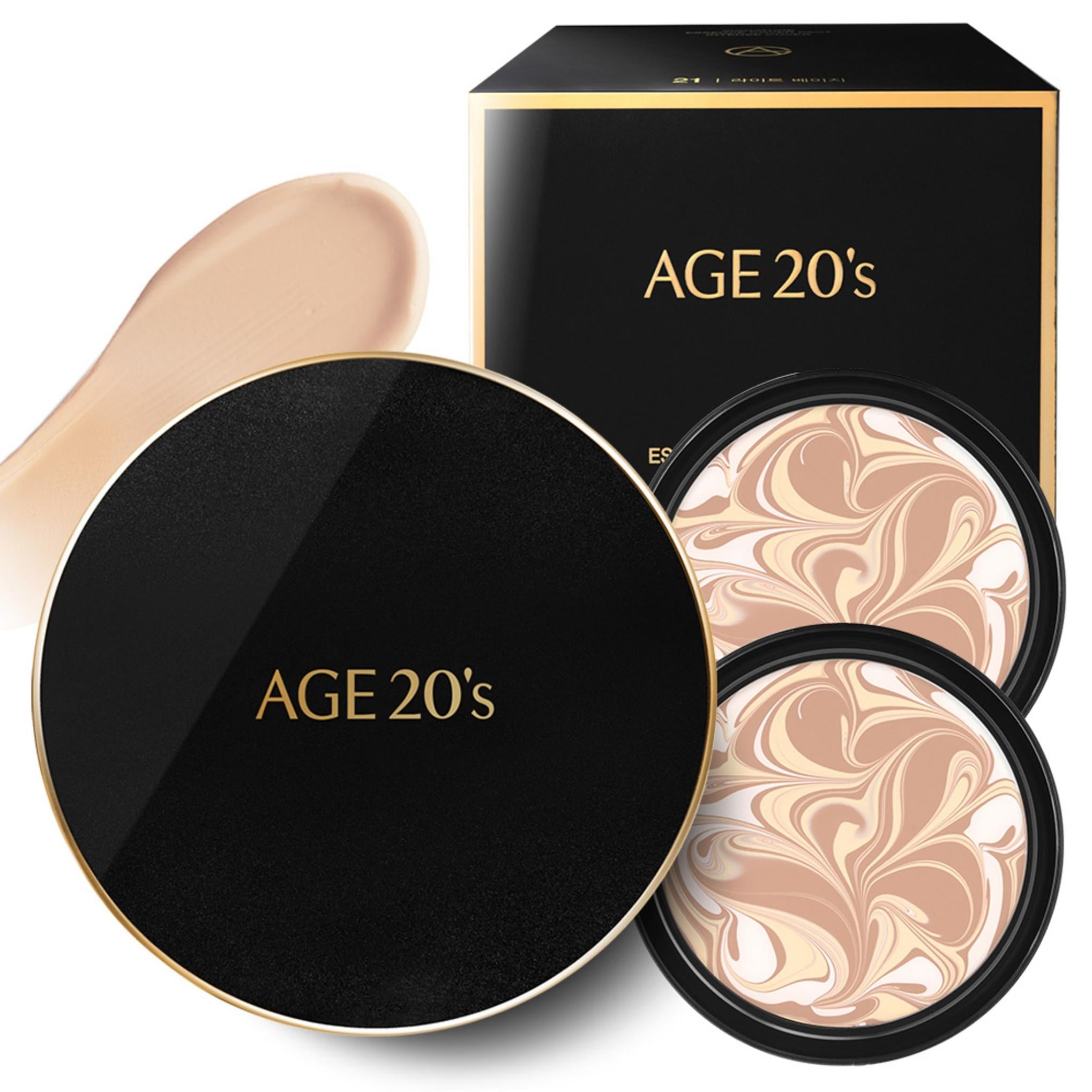 Age to Weeny's Signature Essence Cover Pact Coffret Intense + 2 Recharges