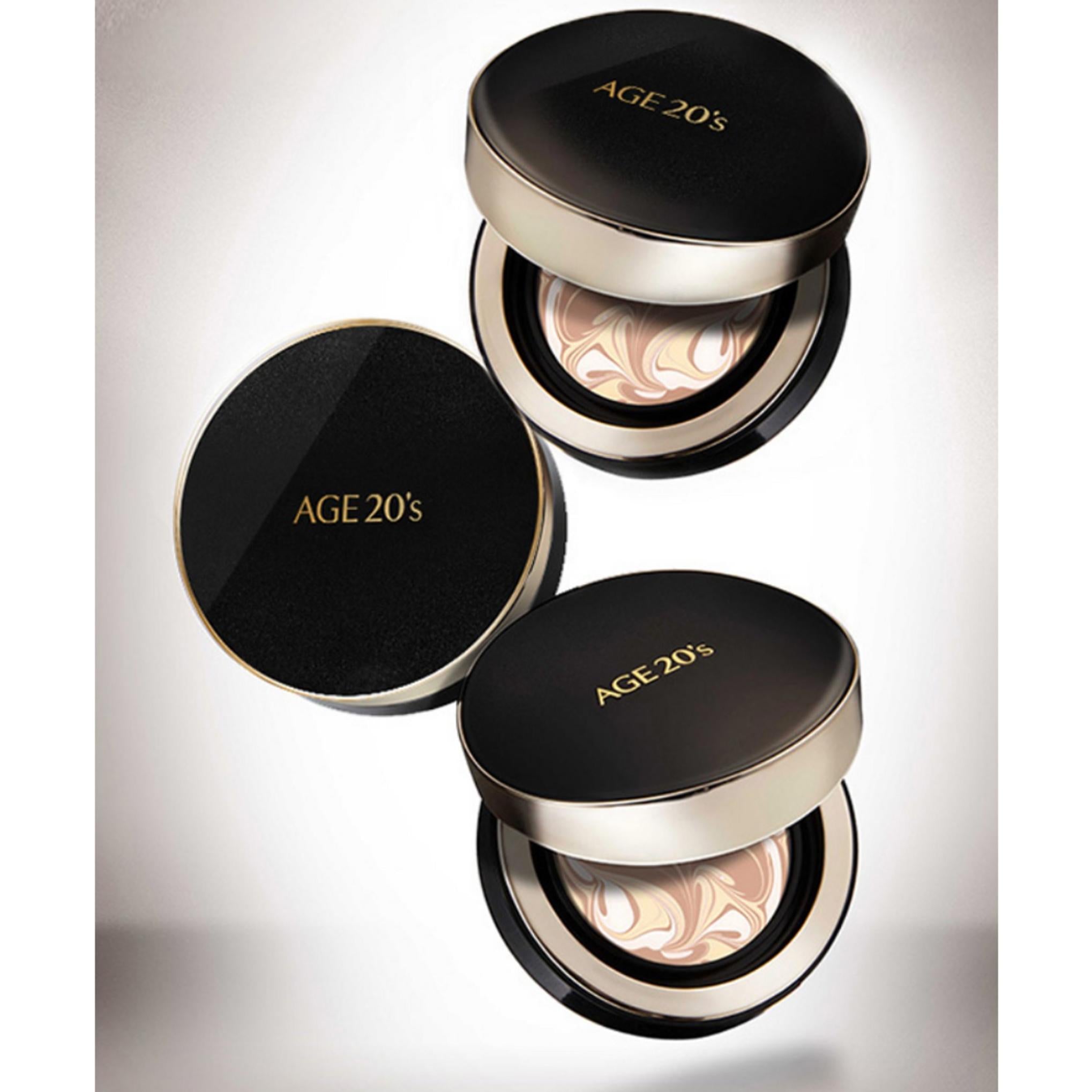 Age to Weeny's Signature Essence Cover Pact Coffret Intense + 2 Recharges