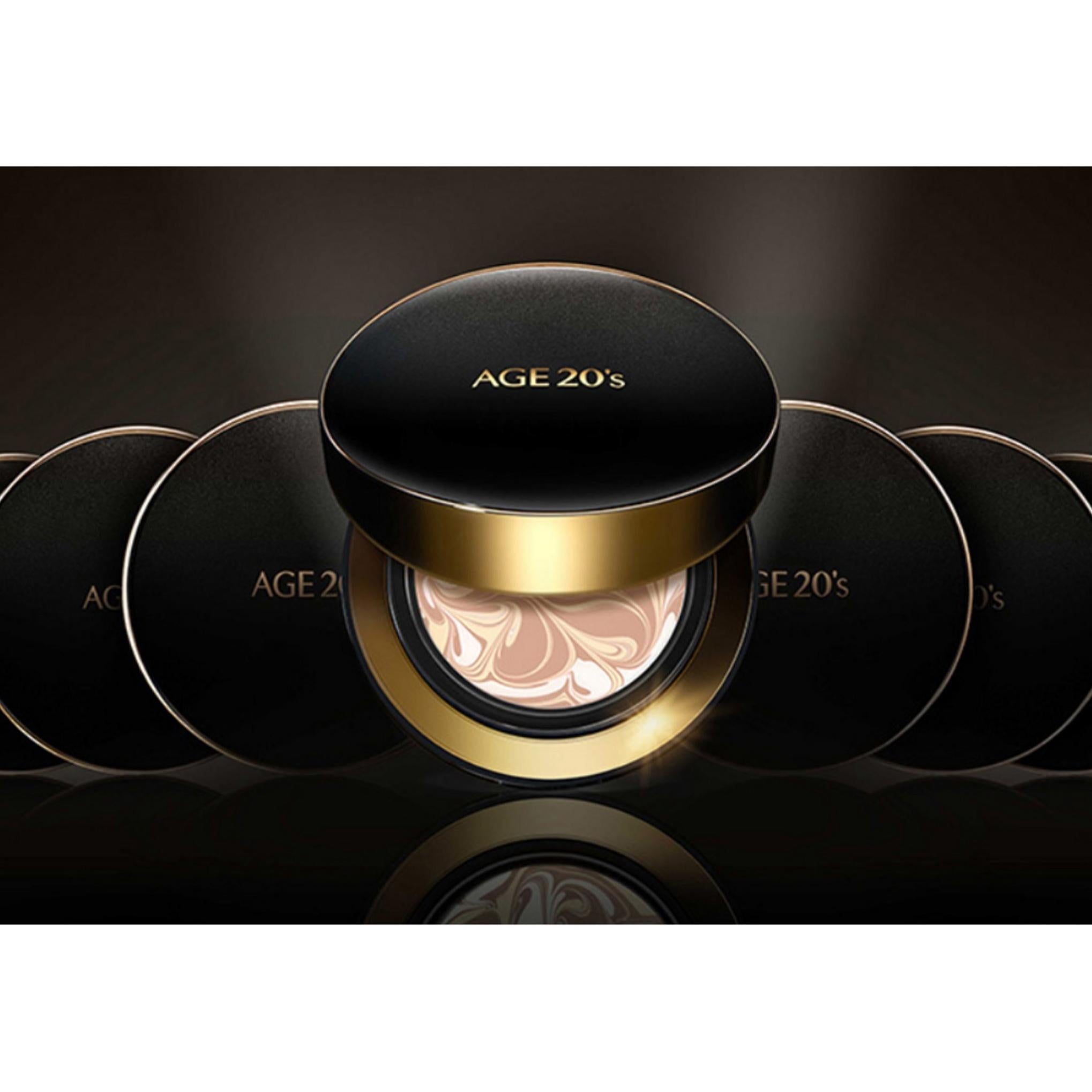 Age to Weeny's Signature Essence Cover Pact Coffret Intense + 2 Recharges