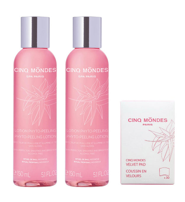 Shank Monde Phyto Peeling Loción 150ml x 2ea + 30 discos de terciopelo