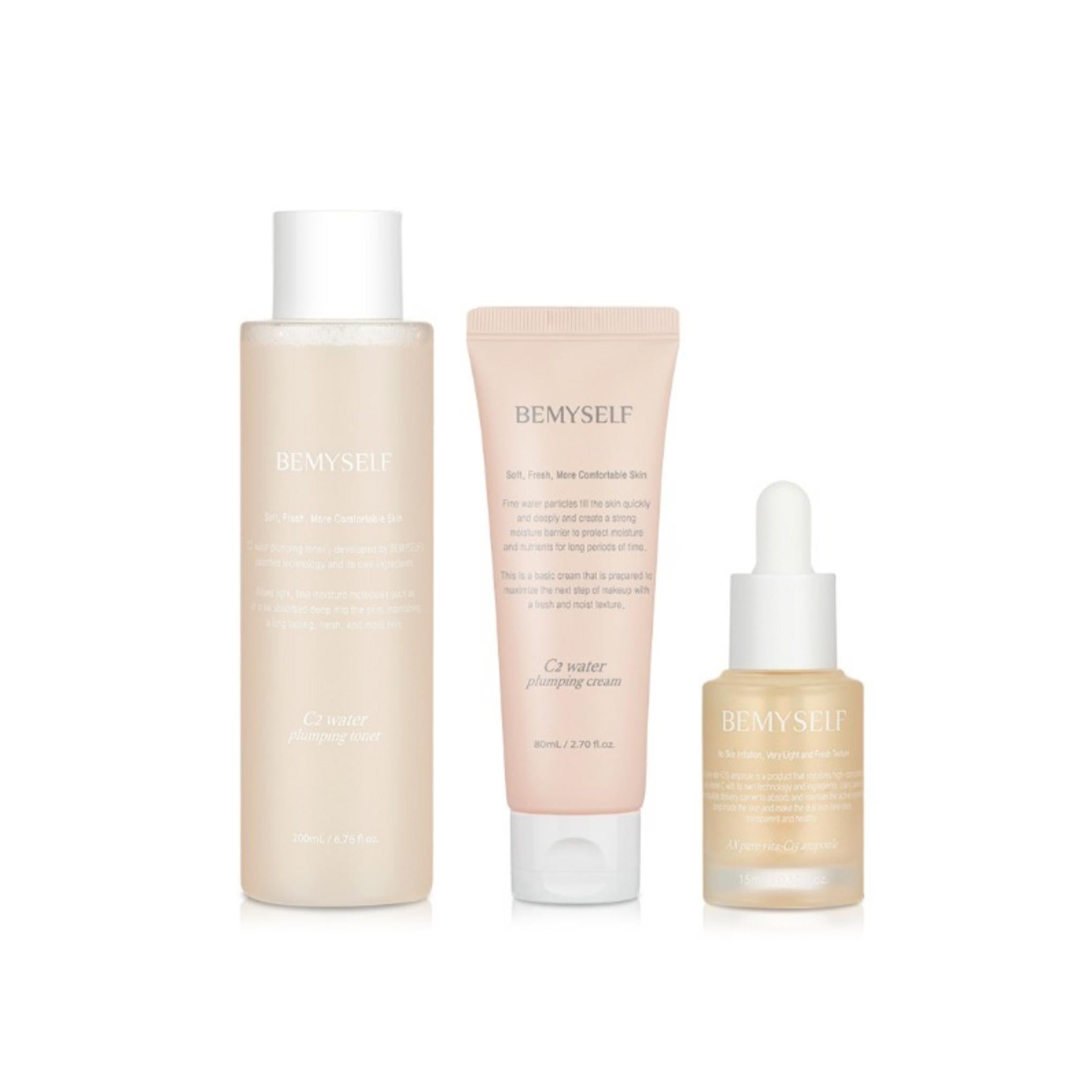 Bmyself Tonico Totale 200ml + Ampolla Vitamina 15ml + Set Crema 80ml