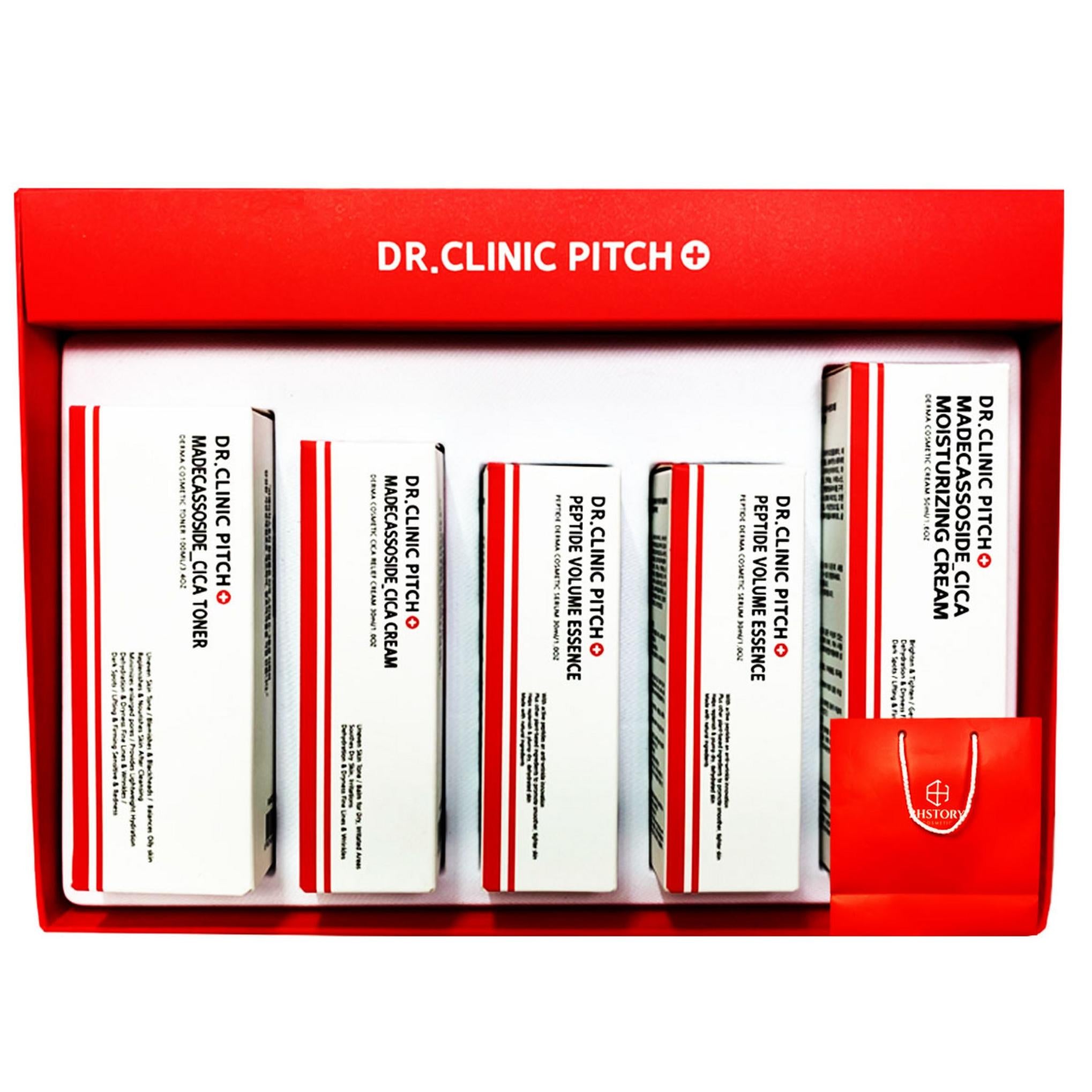 BH Story Dr. Clinic Set Funzionale Pesca 5 + Crema Derma Cica