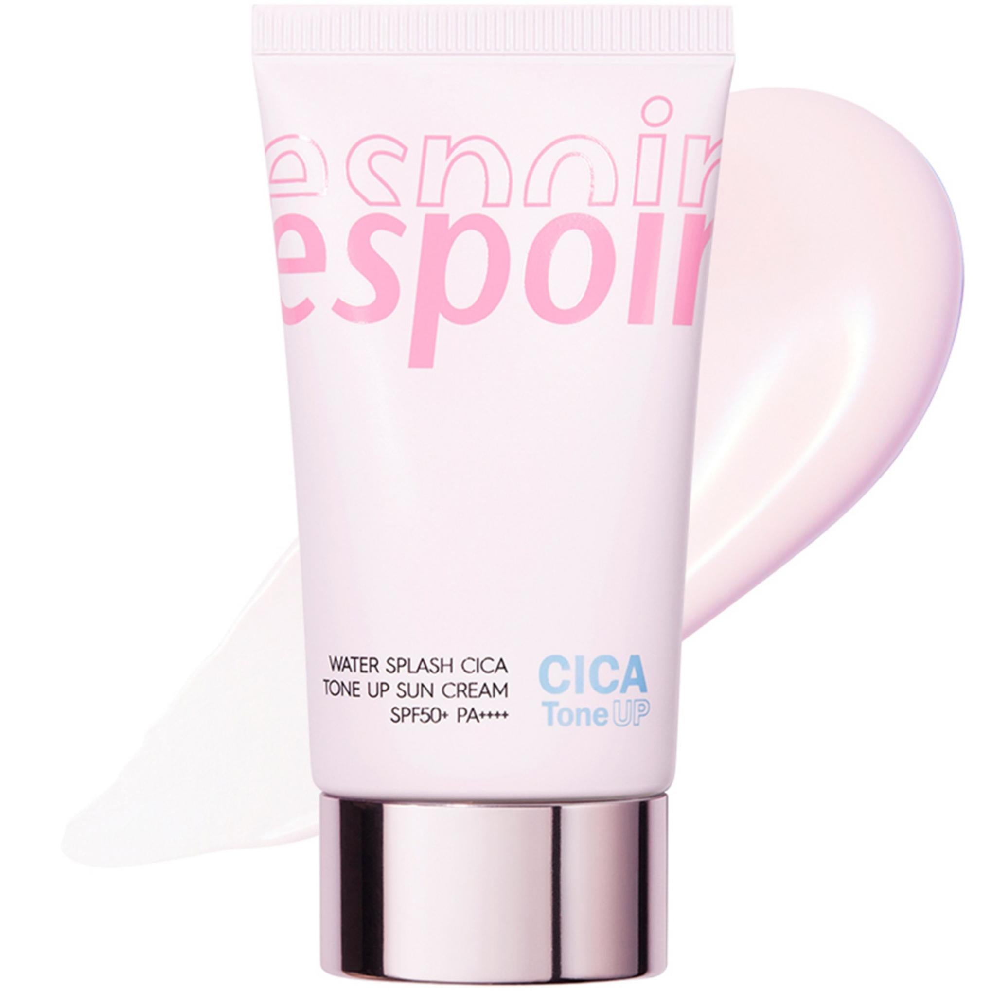 Крем для загара Espoir Water Splash Cica Tone-up SPF50+ PA++++