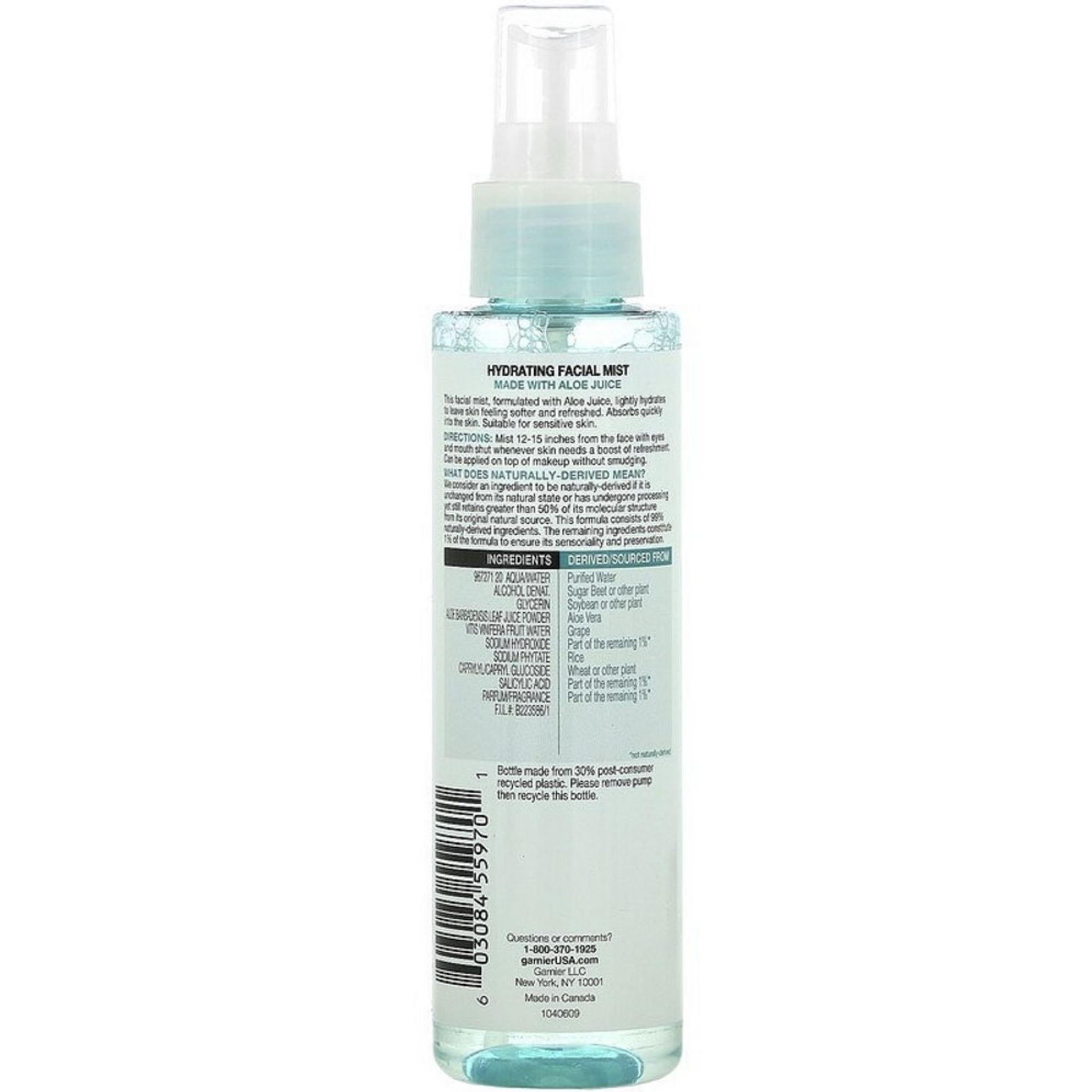 Garnier SkinActive Hydrating Facial Mist Aloe Juice