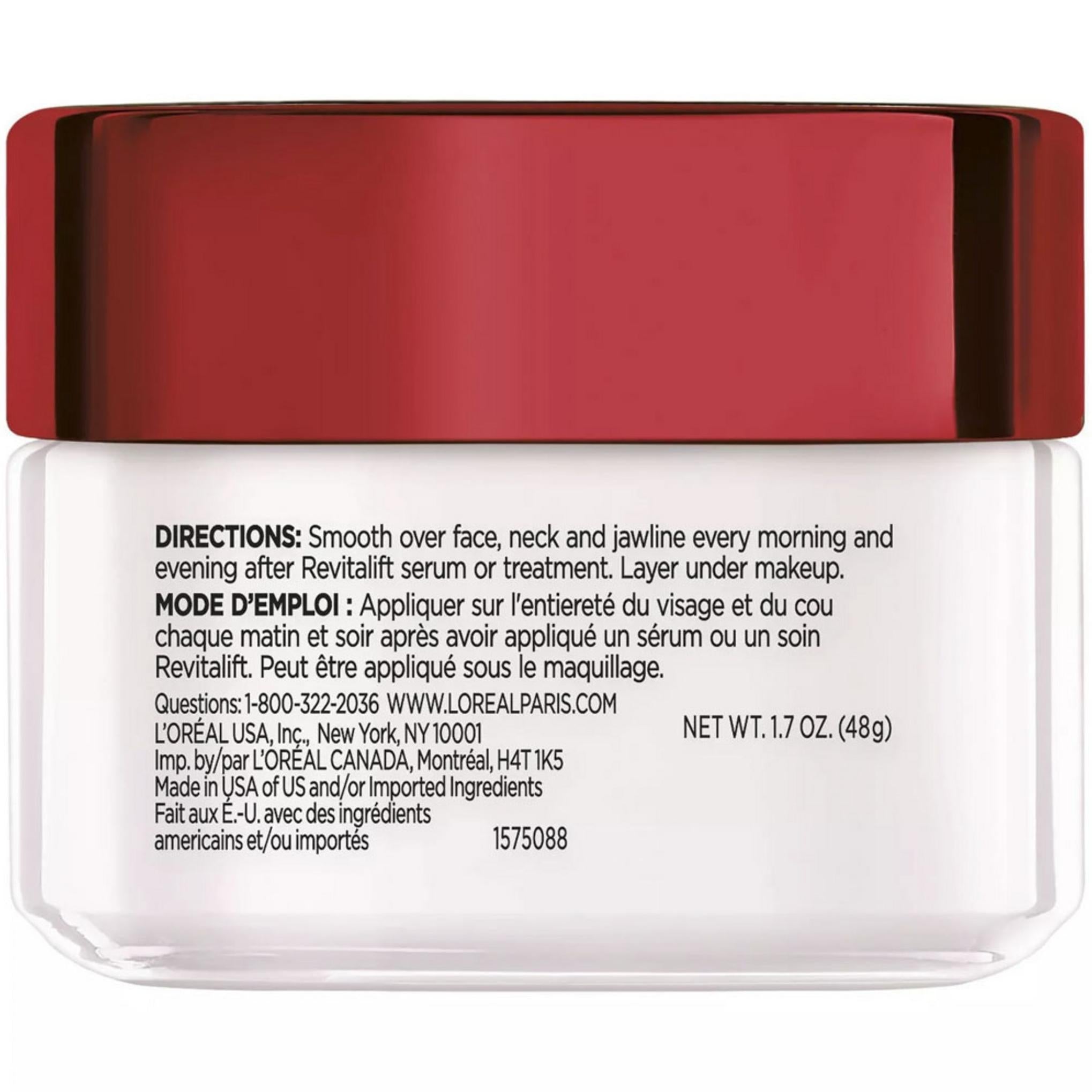 L'Oreal Paris Rivitallift Anti-Wrinkle + Firming Moisturizer