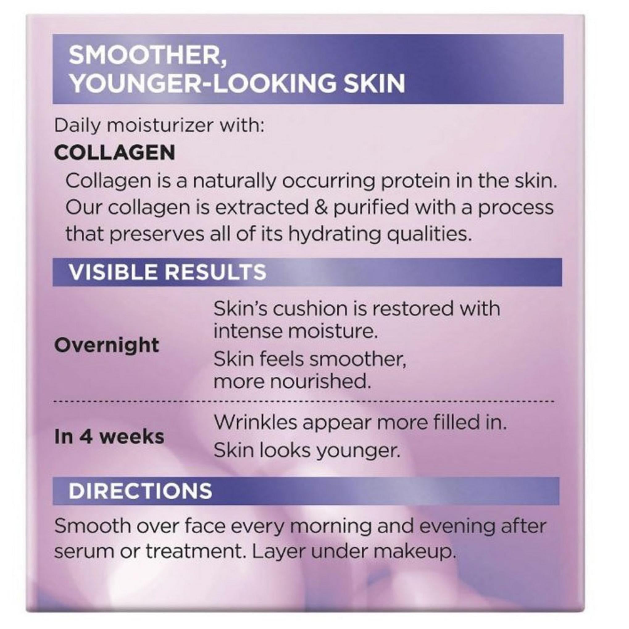 L'Oreal Paris Collagen Moisture Filler Daily Moisturizer Fragrance Free