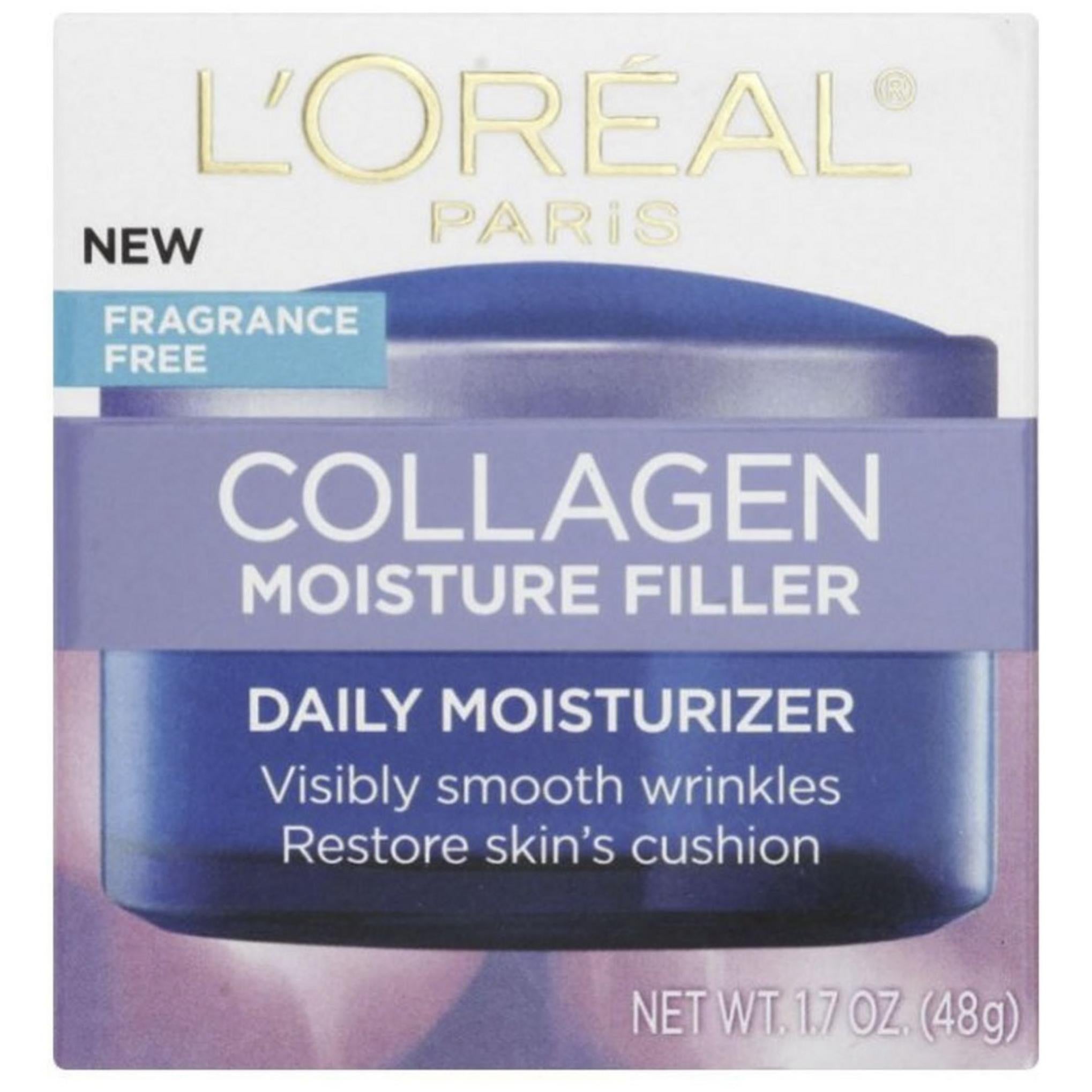 L'Oreal Paris Collagen Moisture Filler Daily Moisturizer Fragrance Free