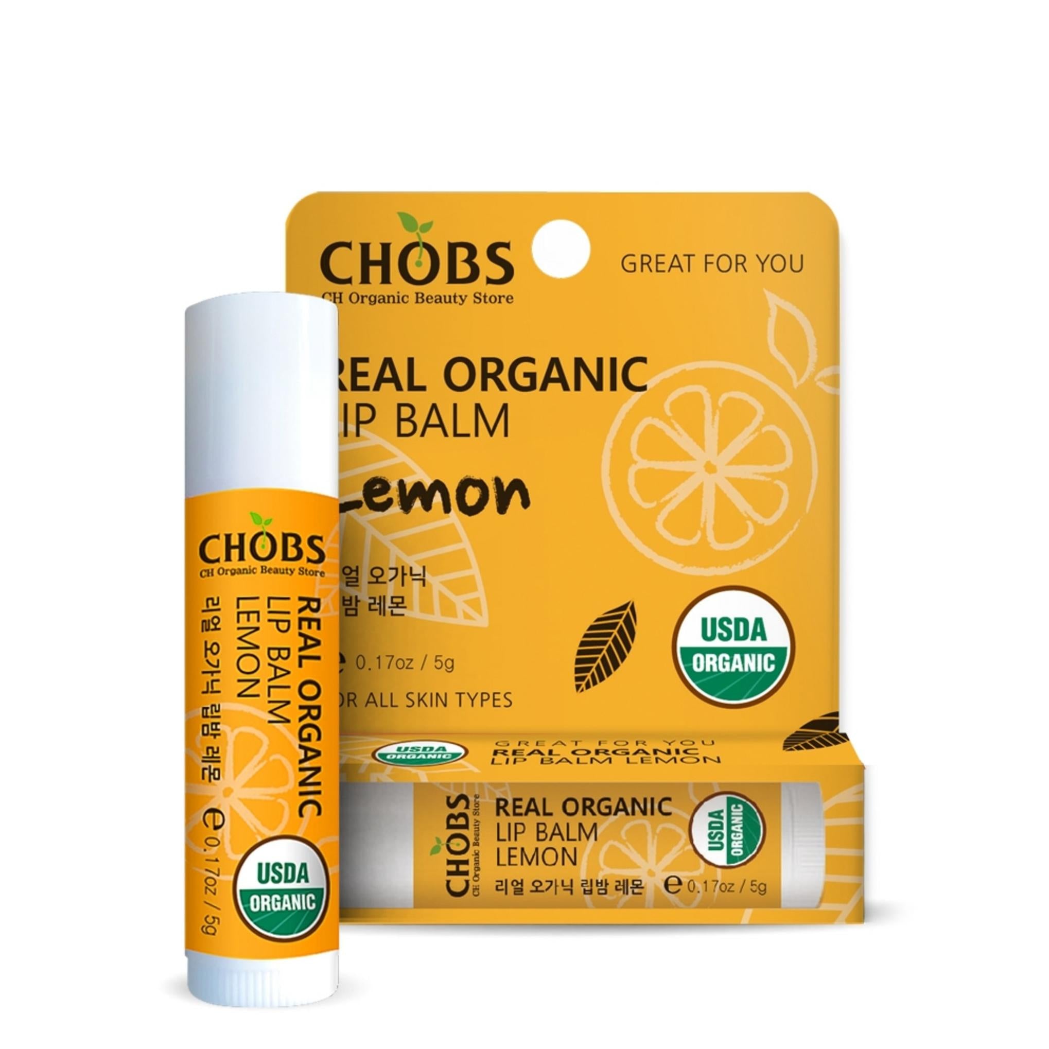 Balsamo per labbra biologico Chop's Real