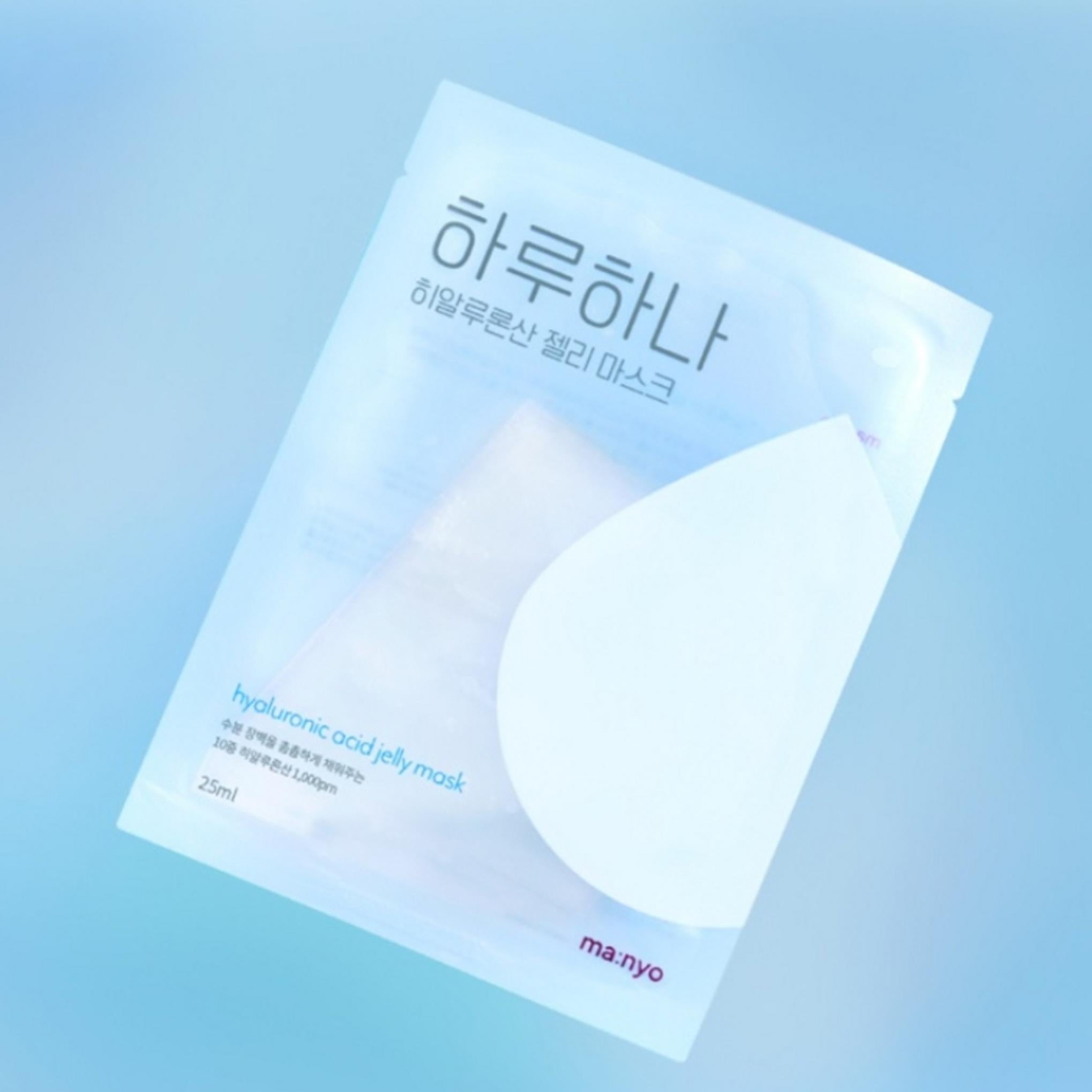 Mascarilla de gelatina con ácido hialurónico Haruhana de Manyo Factory