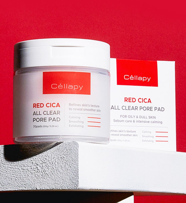 Cellapy Red Cica All Clear Pore Pad 70p