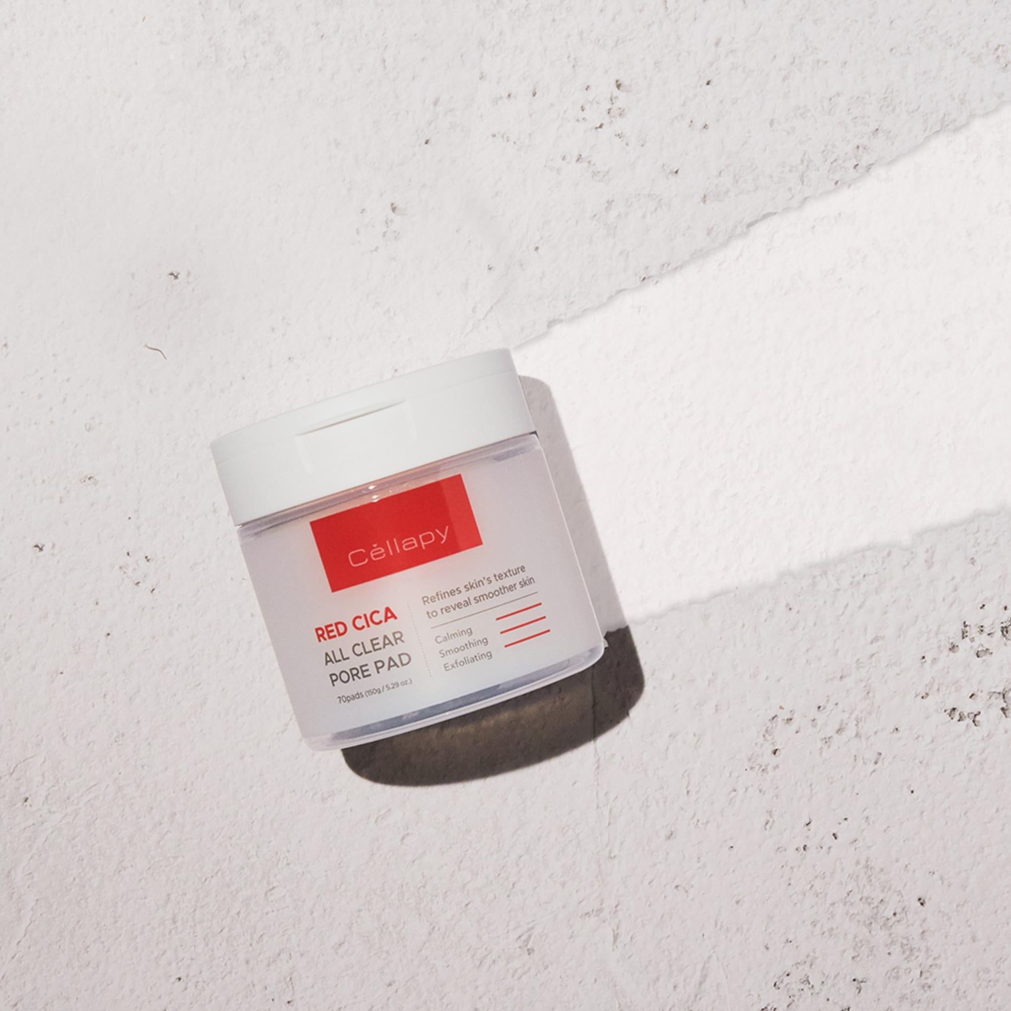 Cellapy Red Cica All Clear Pore Pad 70p