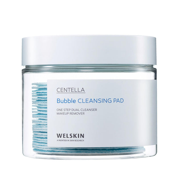 Tampon nettoyant à bulles Centella de Wellskin