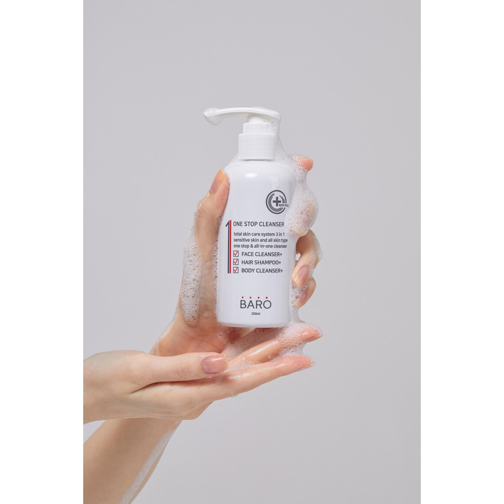 منظف بخطوة واحدة