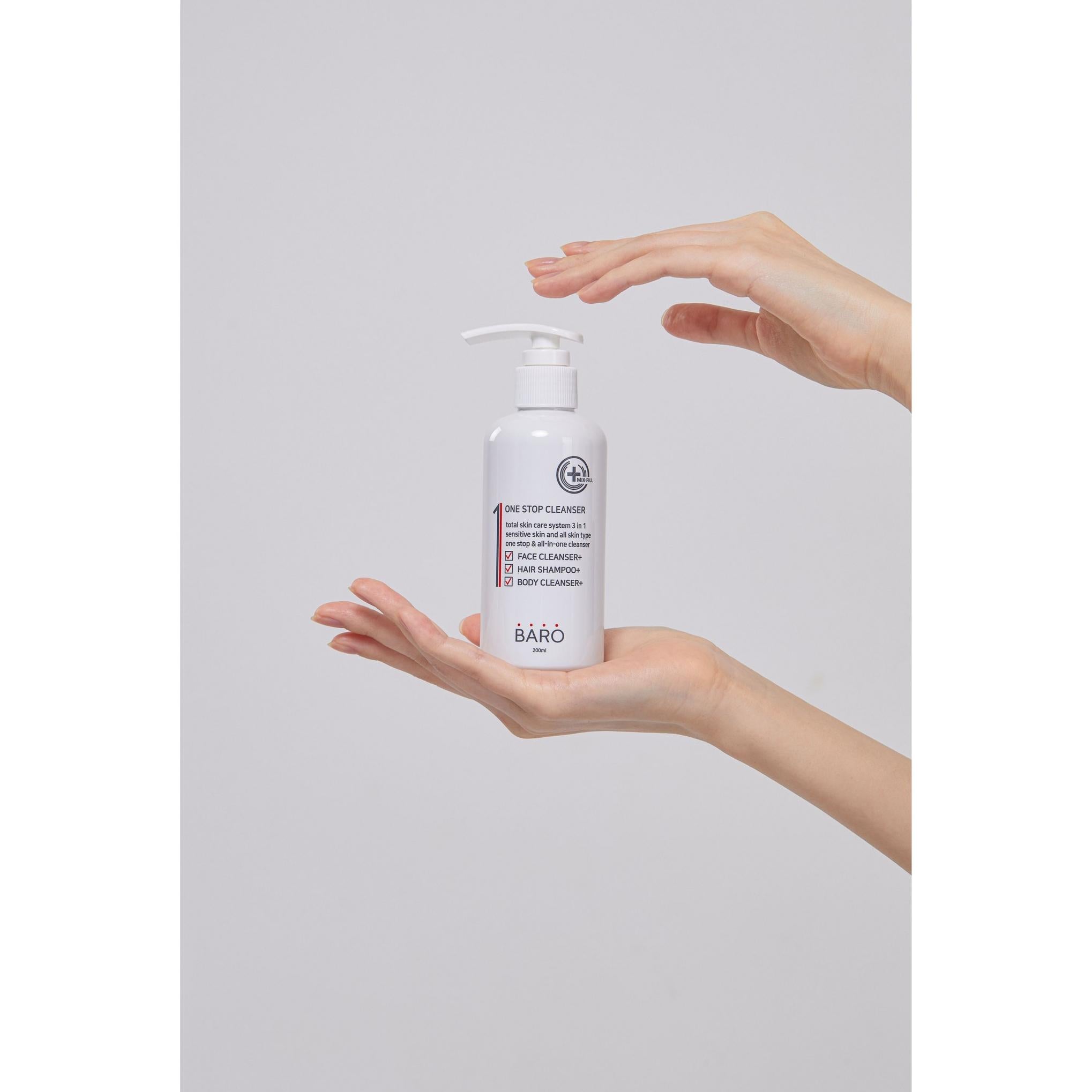 منظف بخطوة واحدة