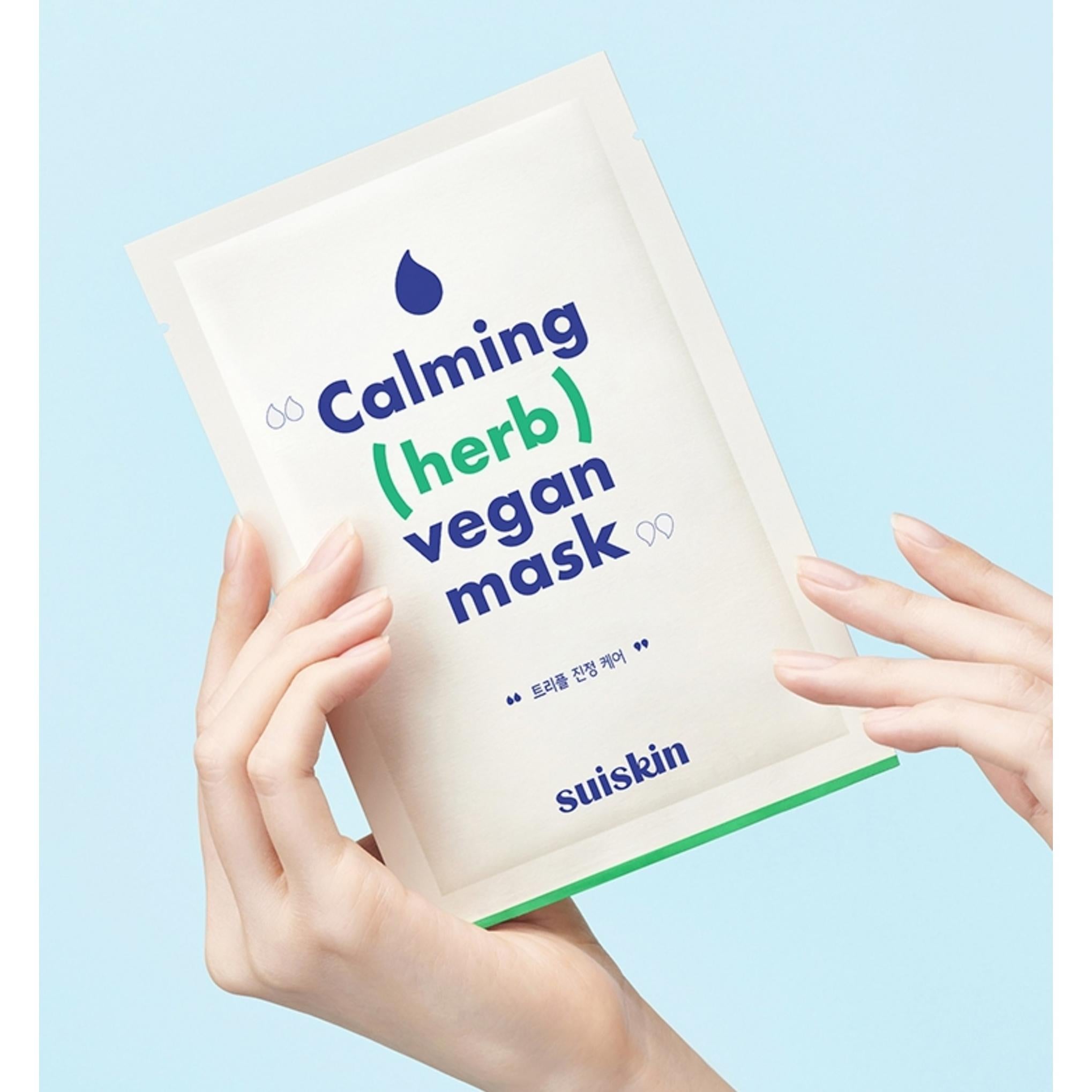 Masque en feuille aux herbes apaisant et confortable de Suiskin