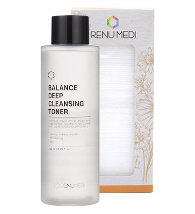 Conjunto de toner de limpeza profunda RenewMedi Balance 250ml + disco de algodão 50p
