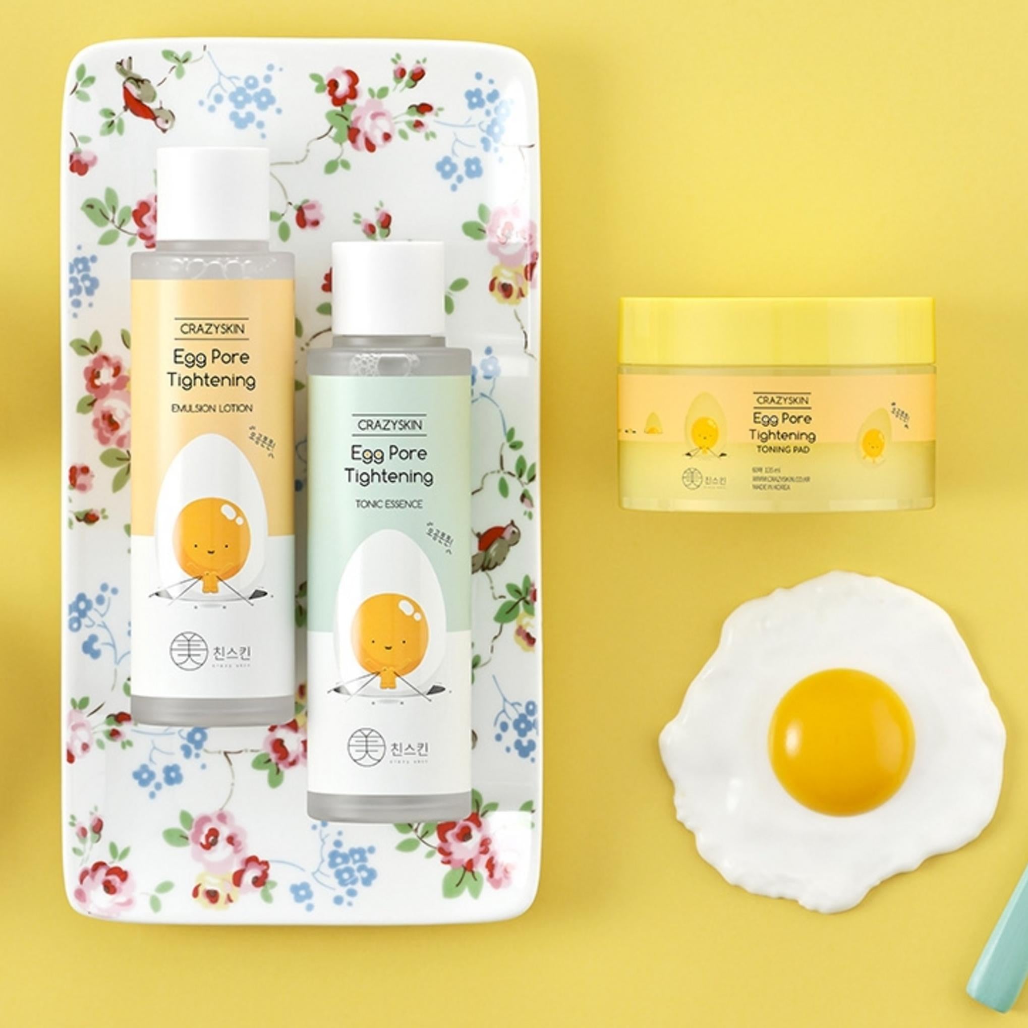 وسادة كريزي سكين لشد المسام بالبيض