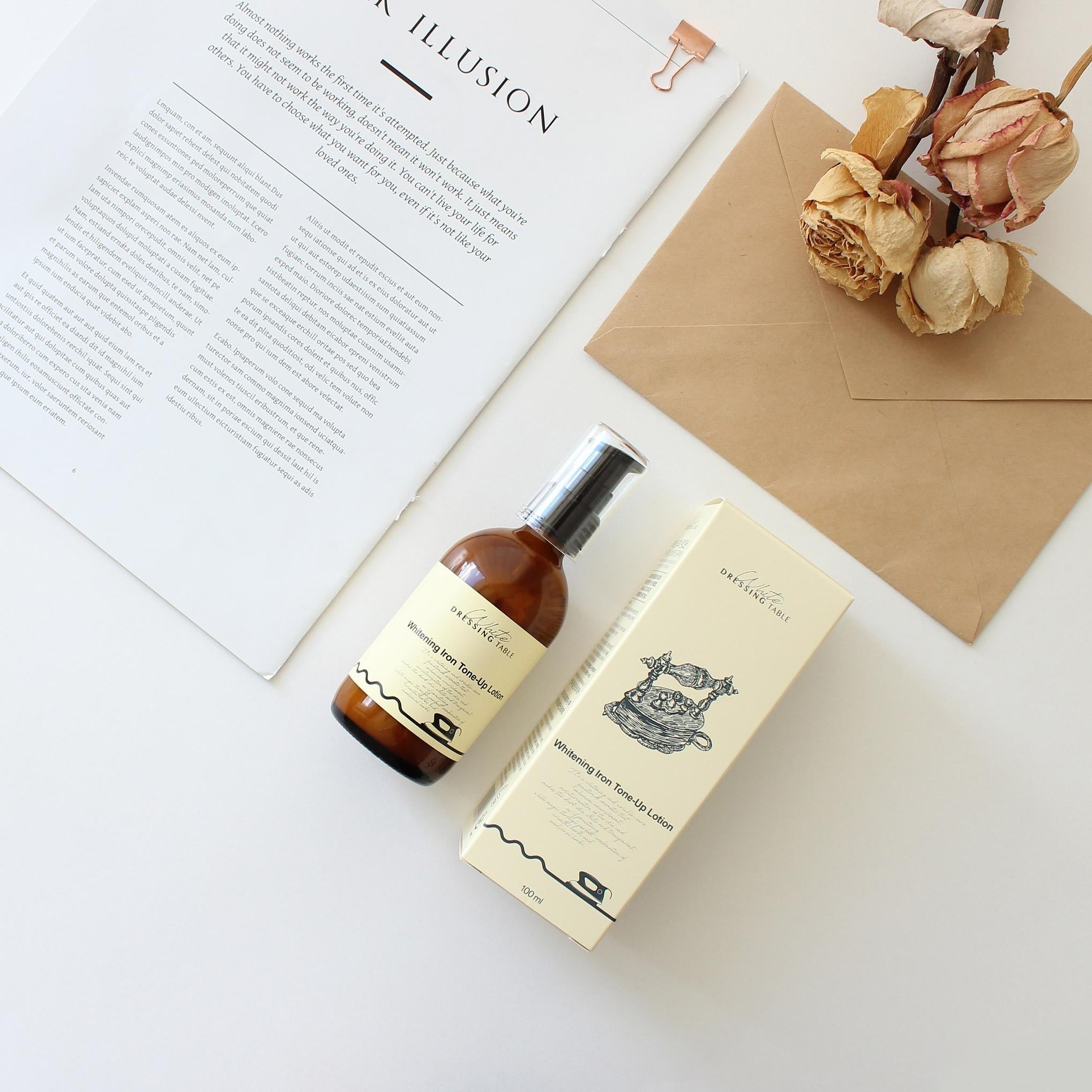 Schminktisch-Bleaching-Faltentonisierungslotion