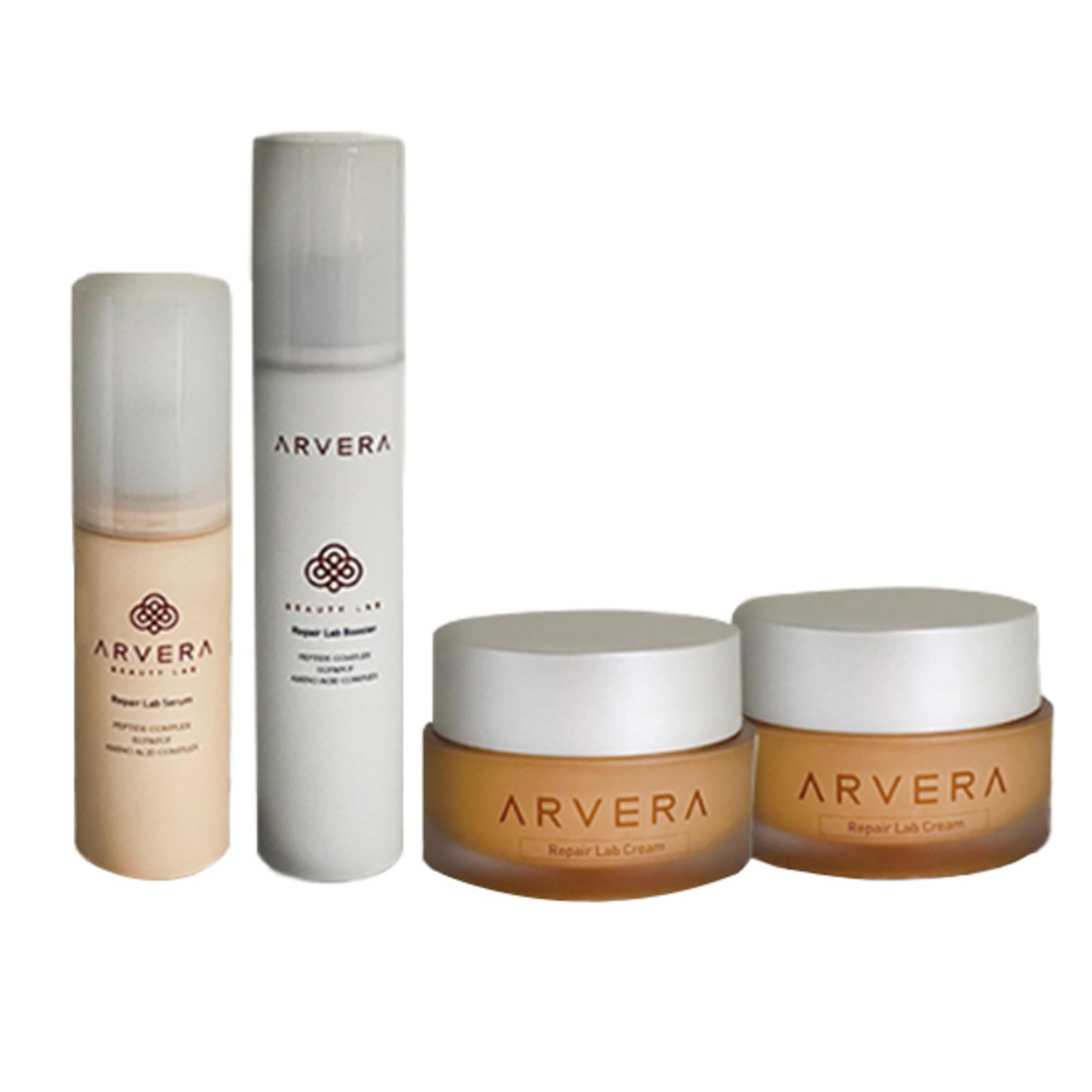 Arvera Repair Lab Booster 120 ml + Serum 45 ml + Creme 50 ml x 2 Stück