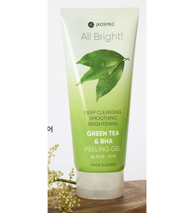 جل تقشير J.Cosmek All Bright Basic بالشاي الأخضر وباجا