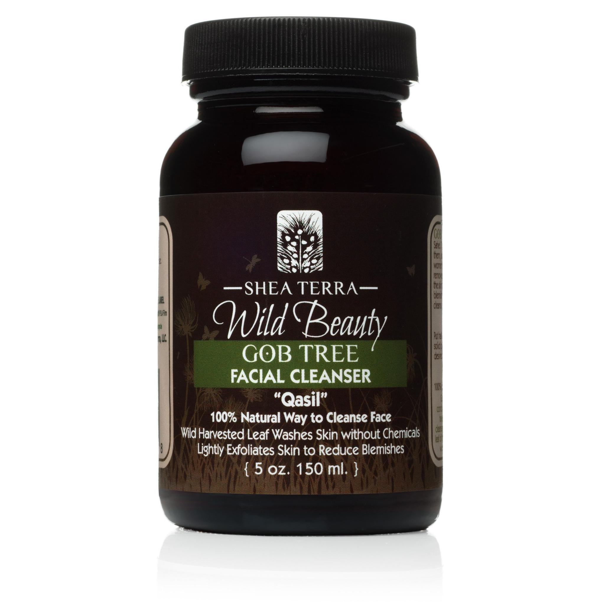 Poudre nettoyante pour le visage Kasil Gob Tree Shea Terra Organics