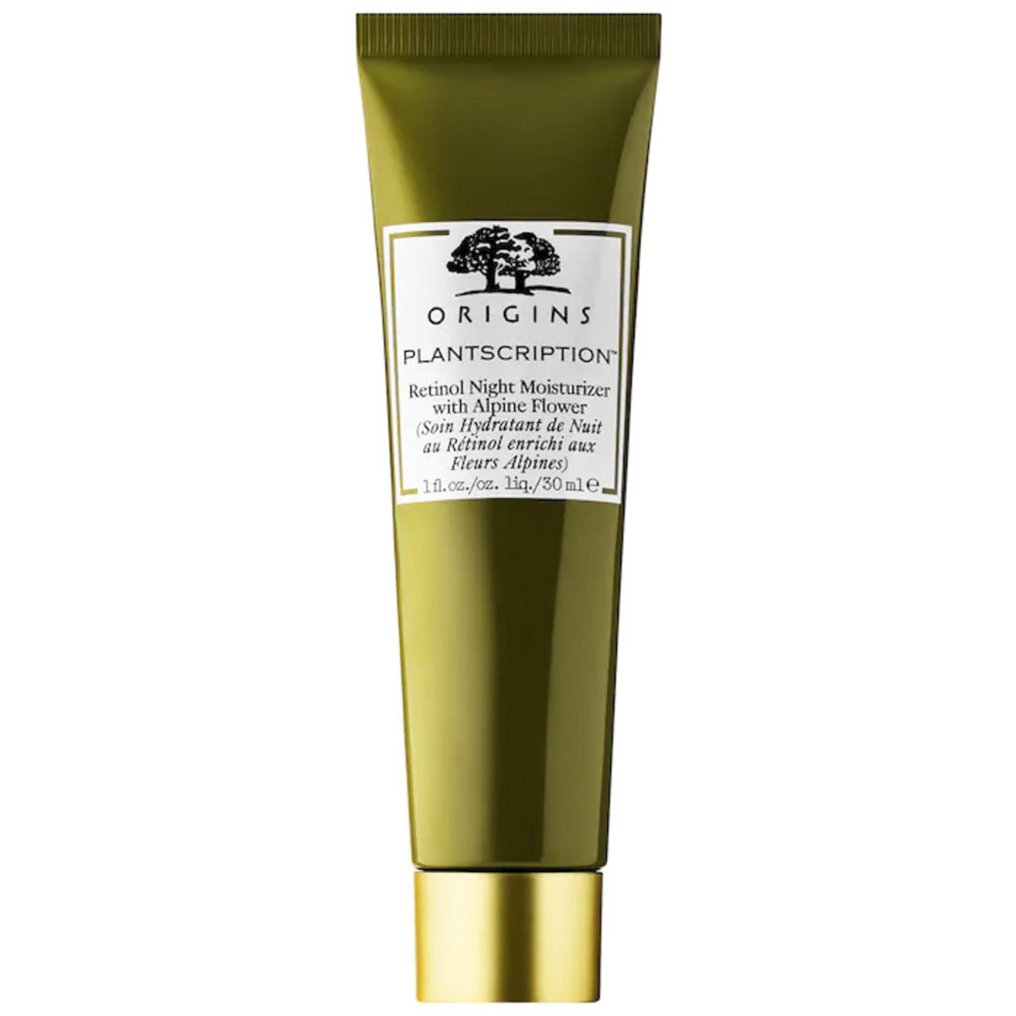 Origins Plantscription Retinol Hidratante Noturno Flor Alpina