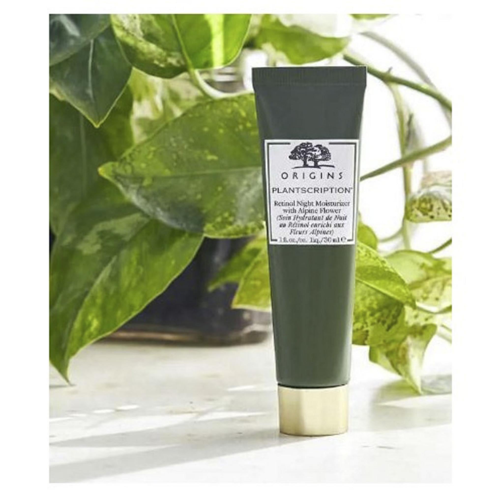 Origins Plantscription Retinol Hidratante Noturno Flor Alpina
