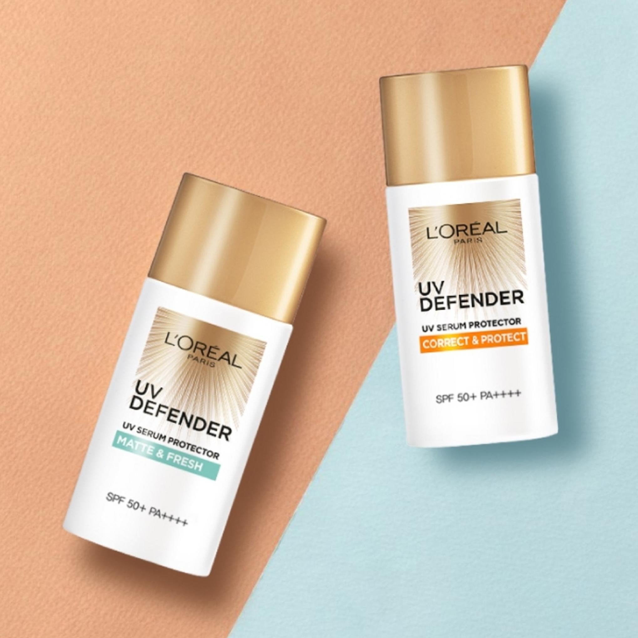 L'Oreal Paris UV Defender Matte and Fresh Sun Cream