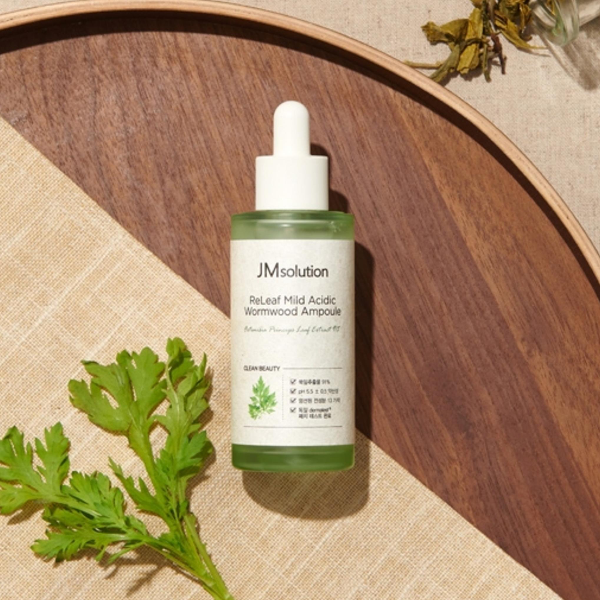 Solution JM pour soulager les acides faibles, ampoule d'absinthe