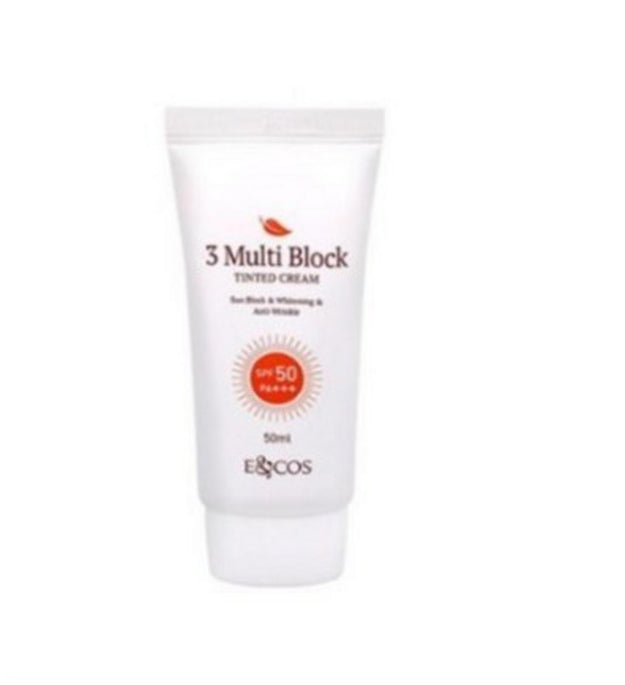 ENCOS 3 Multi Block Tinted Cream SPF50 PA+++