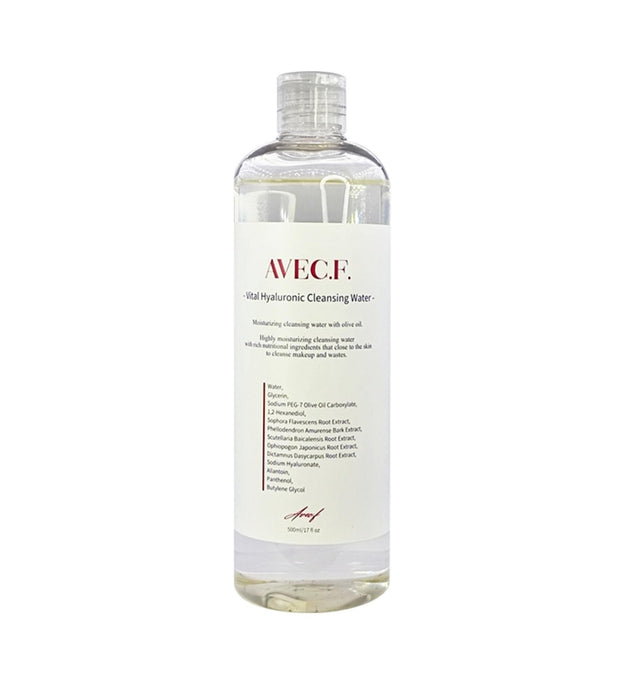 Avec Vital Hyaluronic Cleansing Water