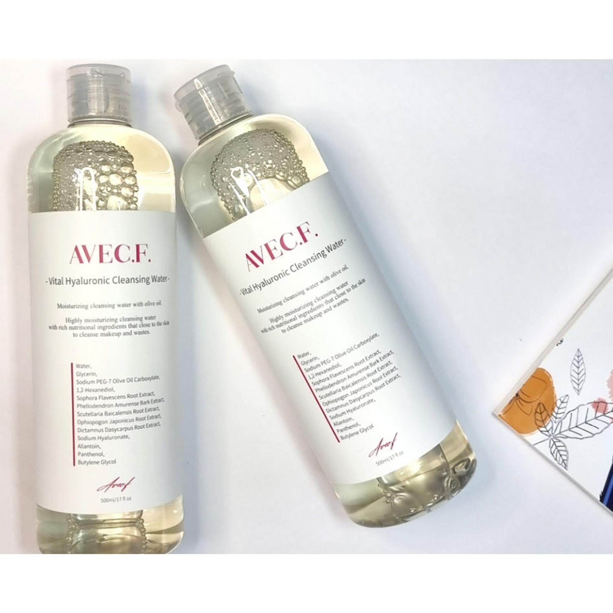 Avec Vital Hyaluron Reinigungswasser