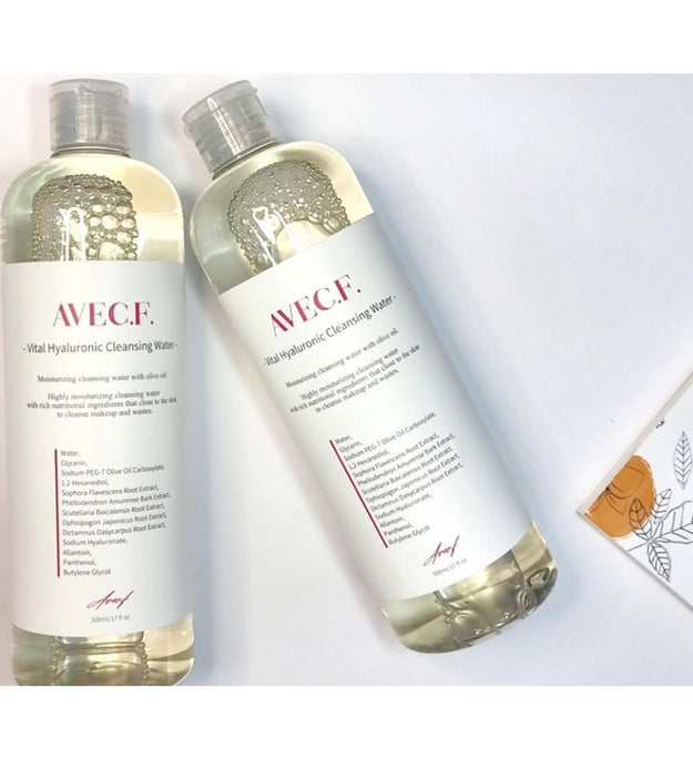 Avec Vital Hyaluronic Cleansing Water
