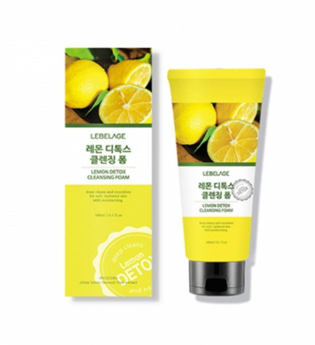 Schiuma detergente al limone