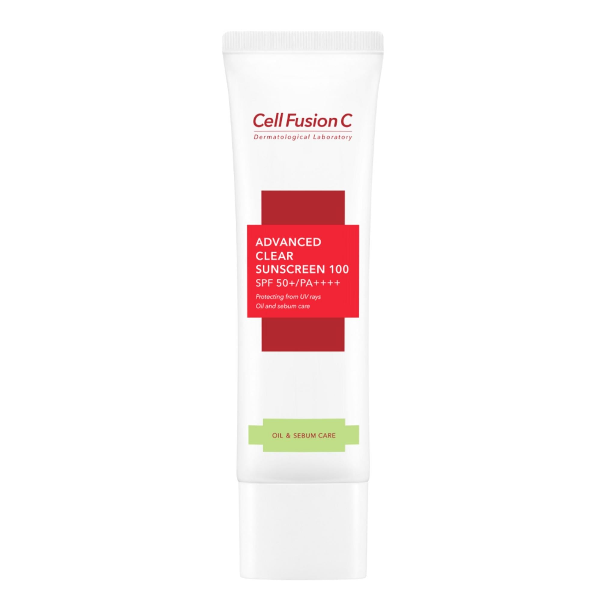 Cell Fusion C Protector solar transparente avanzado 100 SPF 50+ PA++++