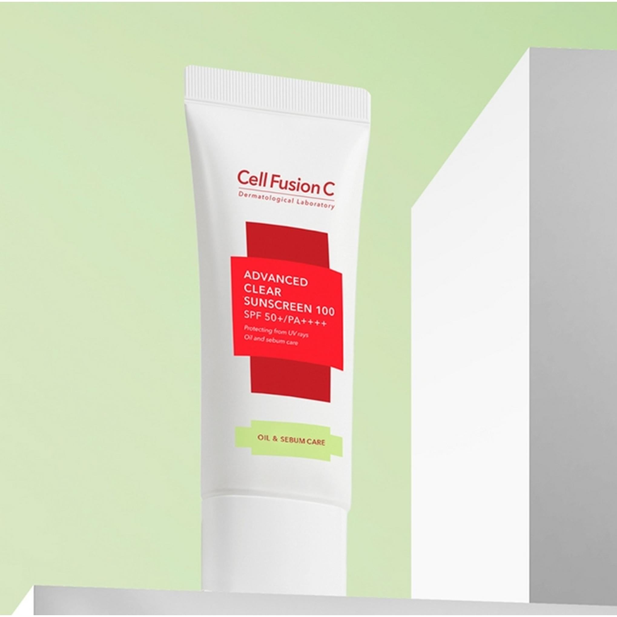 Cell Fusion C Protector solar transparente avanzado 100 SPF 50+ PA++++