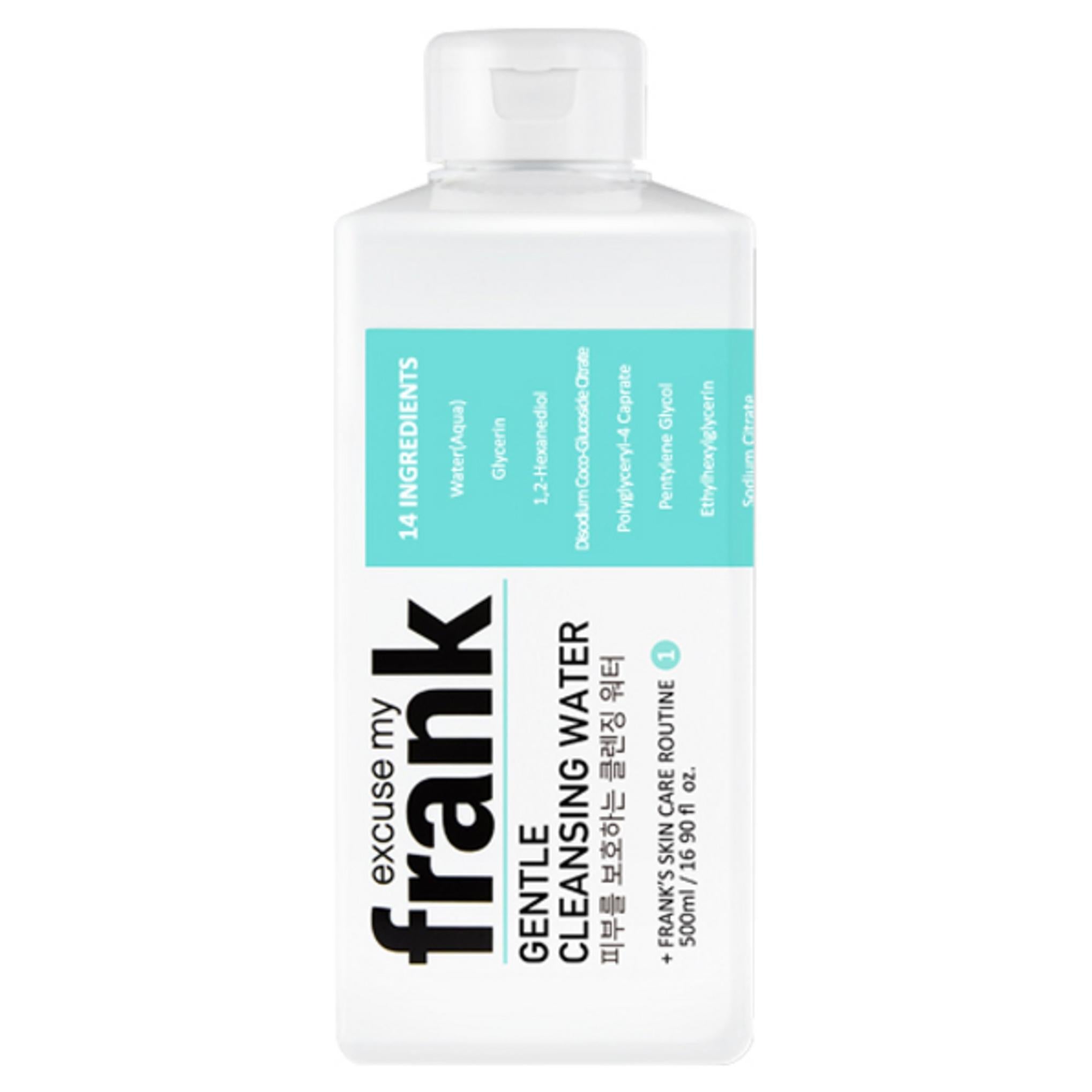 Scusa il mio Frank Acqua detergente delicata