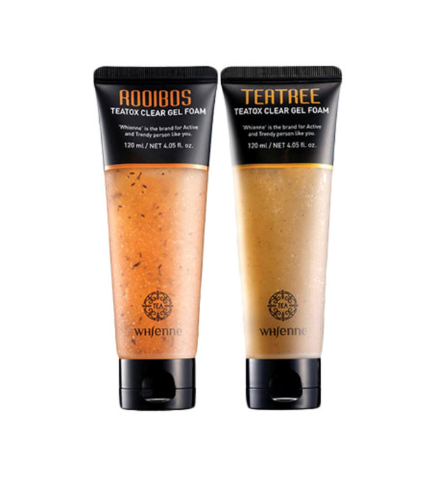 Fienne Raw Gel Foam Cleanser Rooibos 120 ml + Teebaum 120 ml