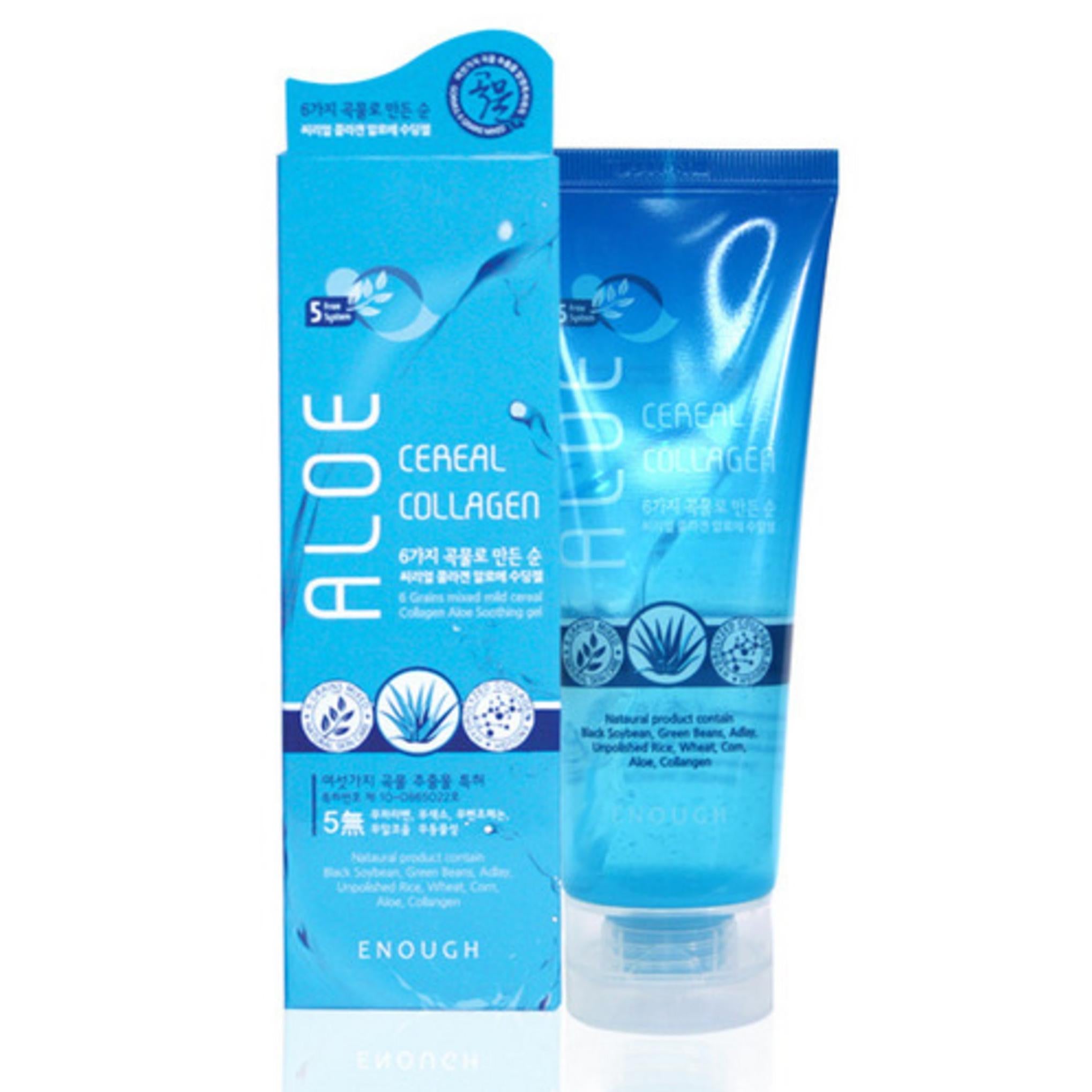 GENUG reines Cereal-Aloe-Beruhigungsgel, hergestellt aus 6 Körnern