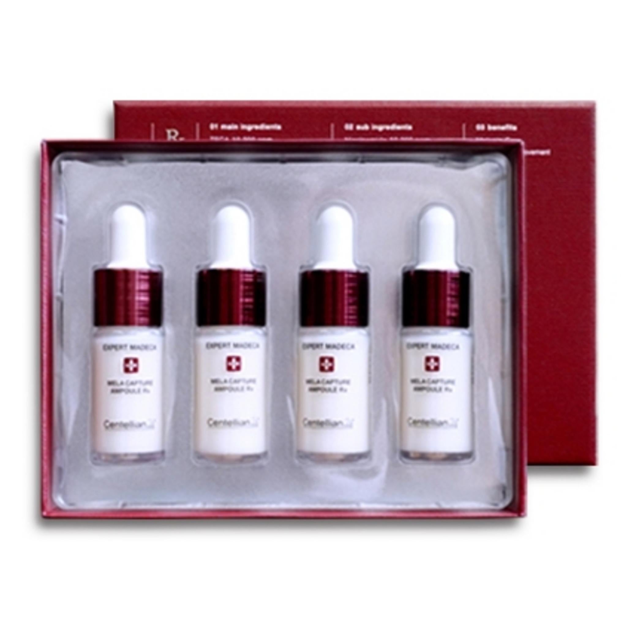Centellian24 Expert Madeca Mela Capture Ampoule Rx 4p + Madeca Crema Gel Lenitiva 50ml Set