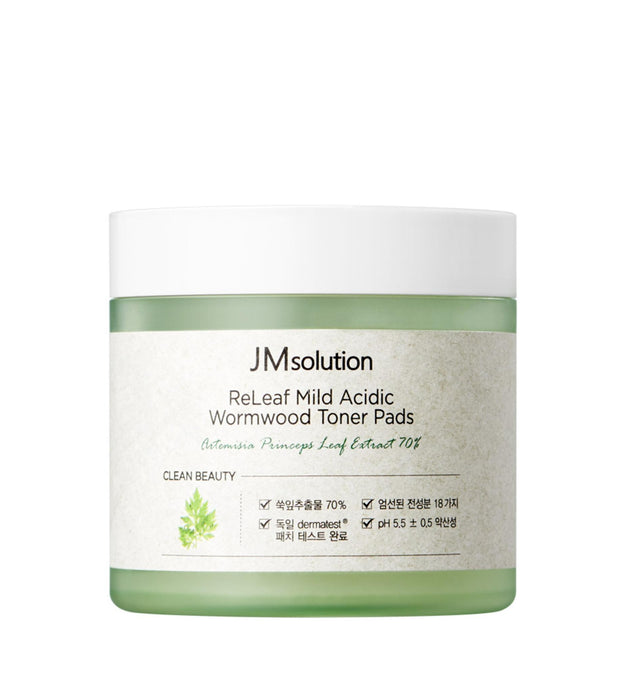 JM solution Relief Weak Acid Wormwood Toner Pad 70p