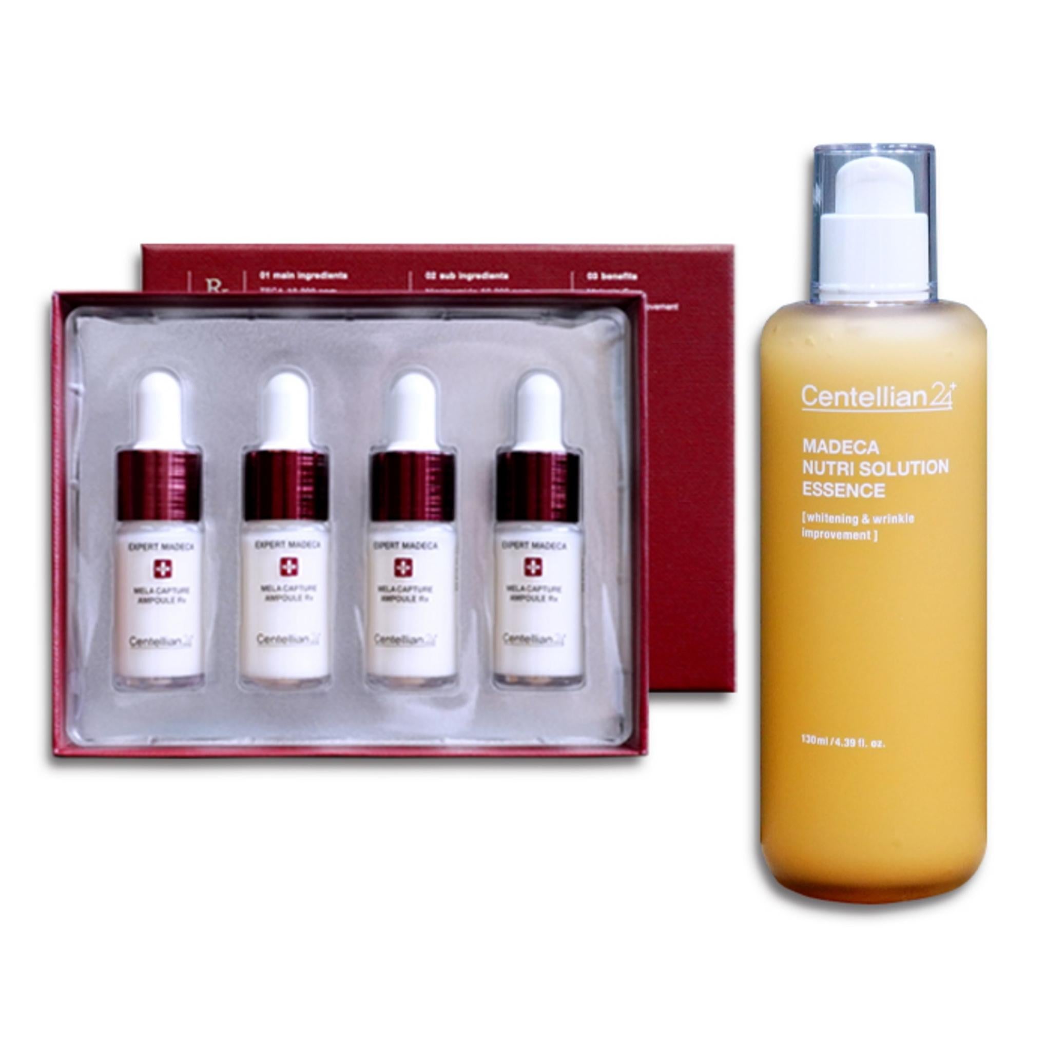 Centellian24 Expert Madeca Mela Capture Ampolla Rx 4p + Madeca Nutri Soluzione Essenza 130ml Set