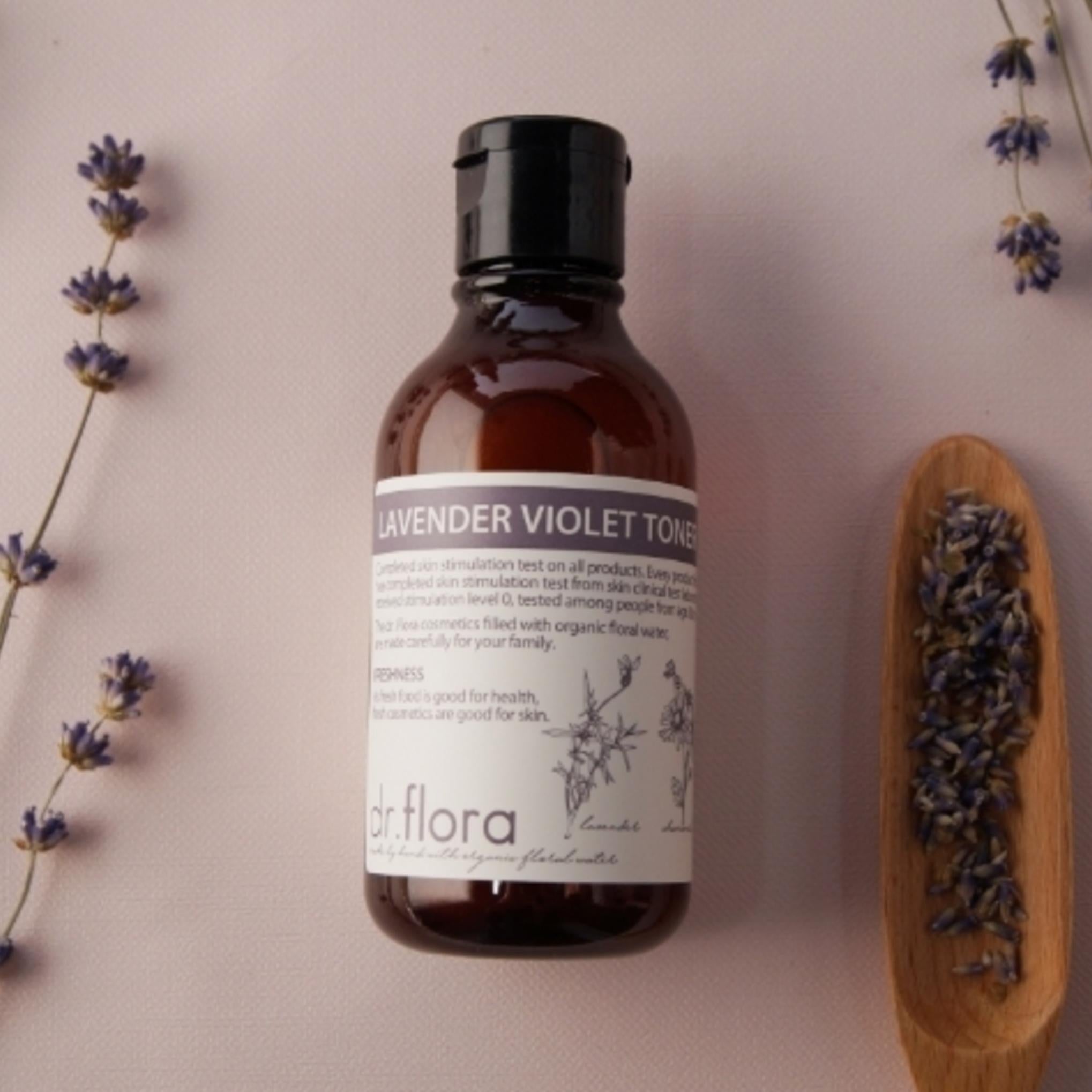 Dr. Flora Eau de Fleur de Lavande Tonique Violet 100 ml + Lotion 100 ml