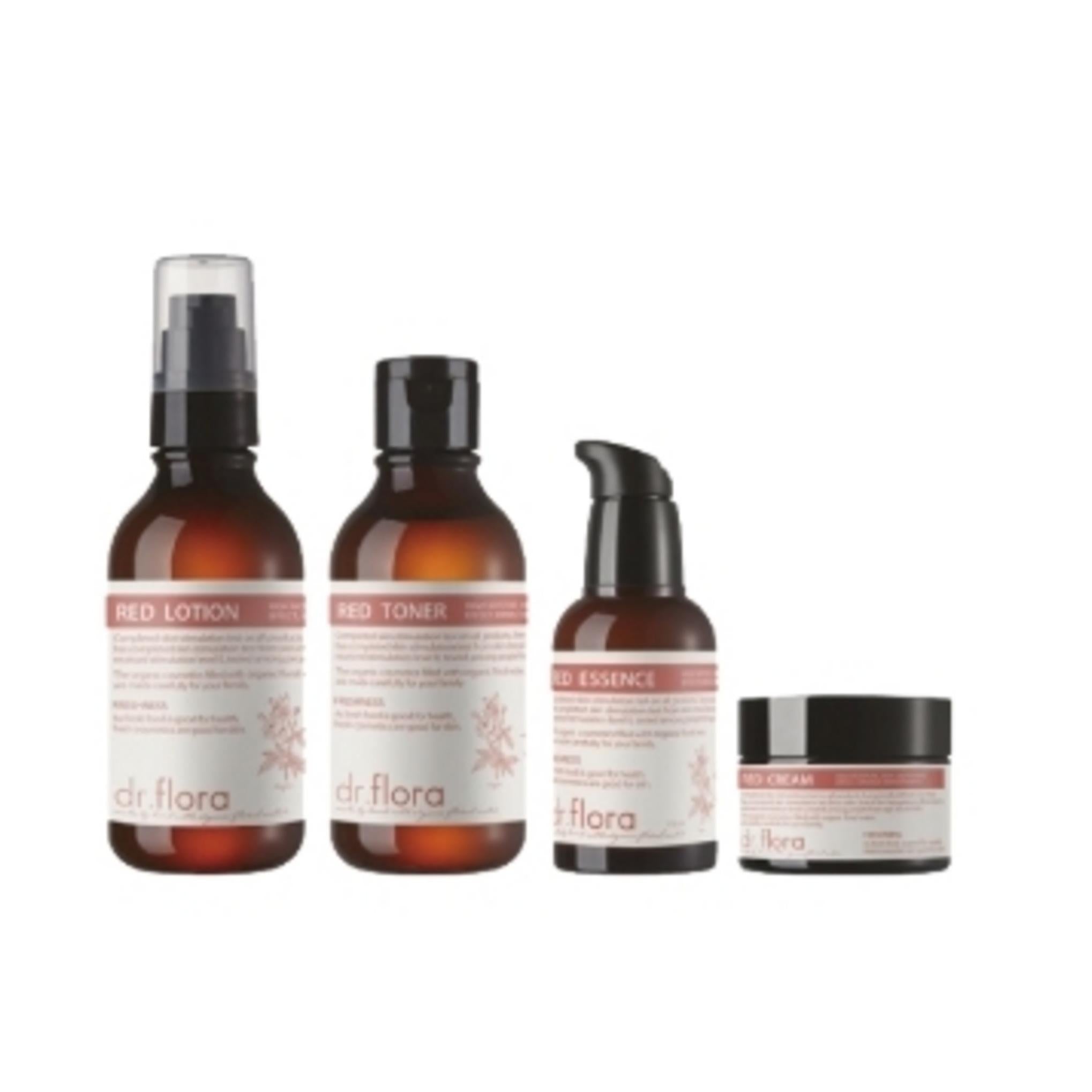 Dr. Flora Rose Flower Water Roter Toner 100 ml + Lotion 100 ml Set 404000948