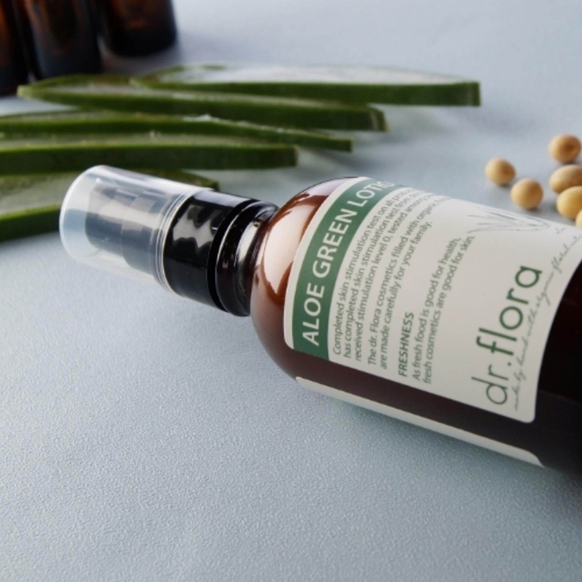 Dr. Flora Aloe Hoja Verde 4 Set