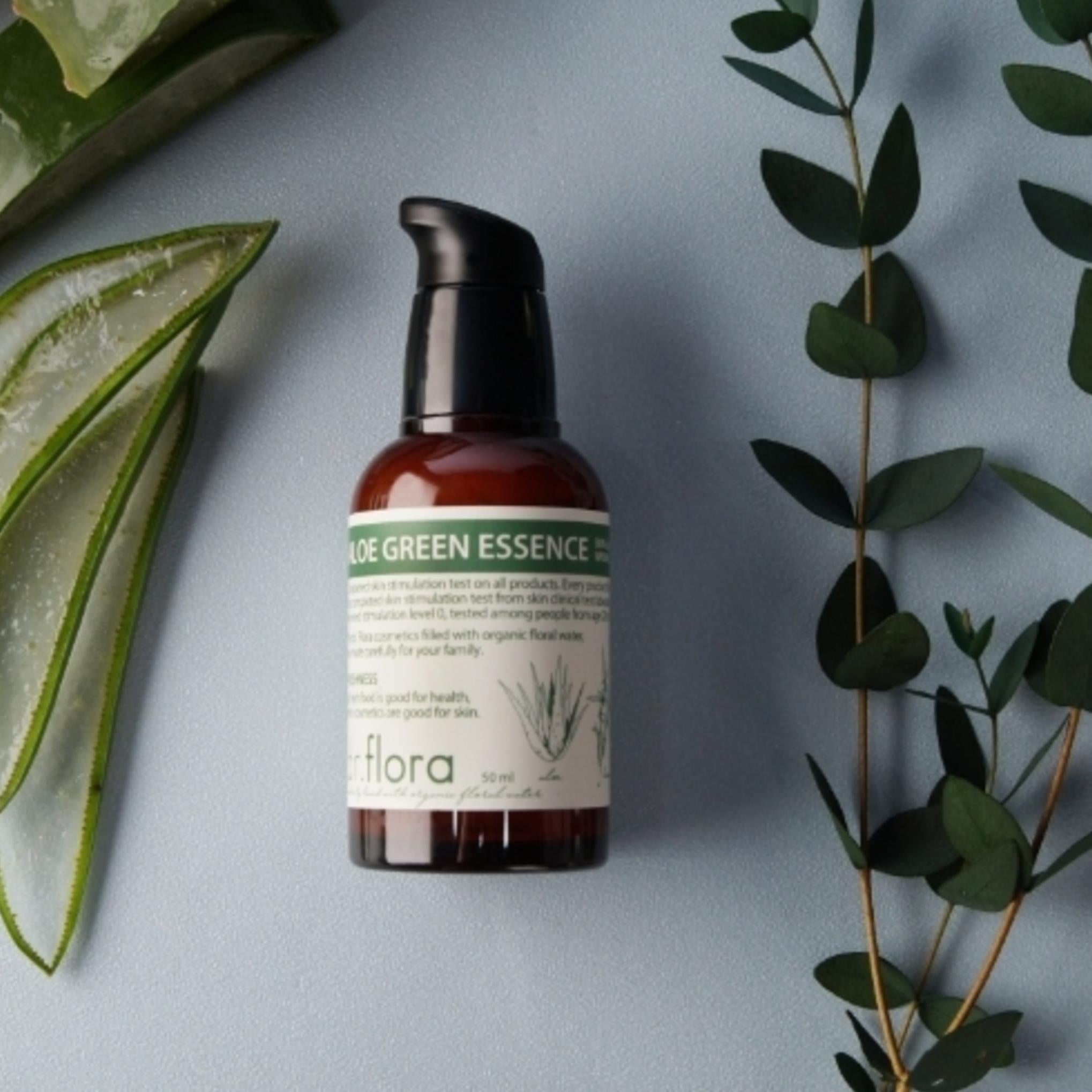 Dr. Flora Aloe Hoja Verde 4 Set